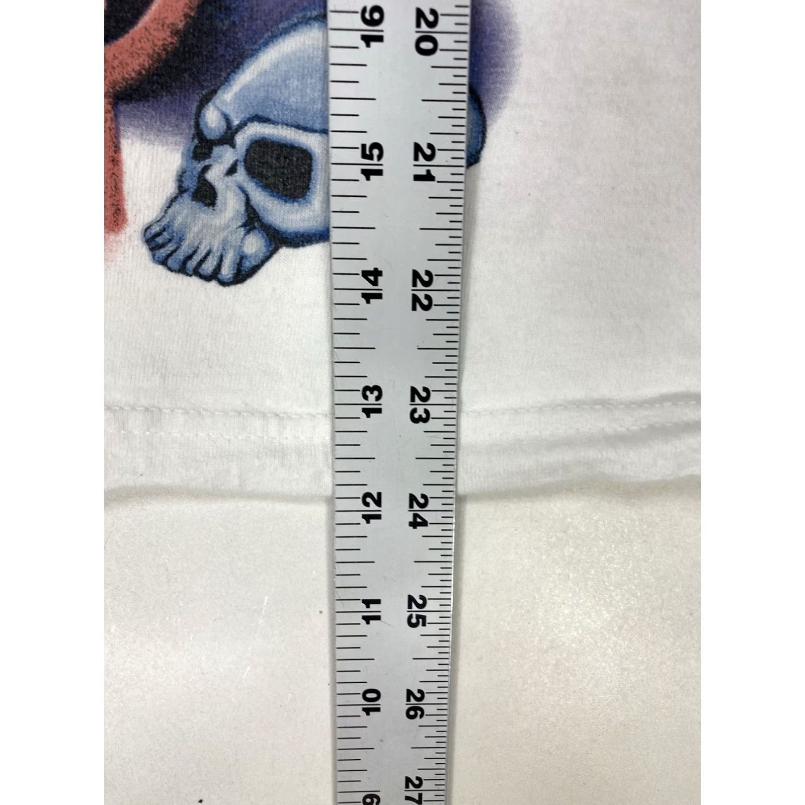 NANGA 21 Savage Slaughter Gang It's All A Blur Tour Graphic T-shirt Small White Women Size S / US 4 / IT 40 - 8 Thumbnail