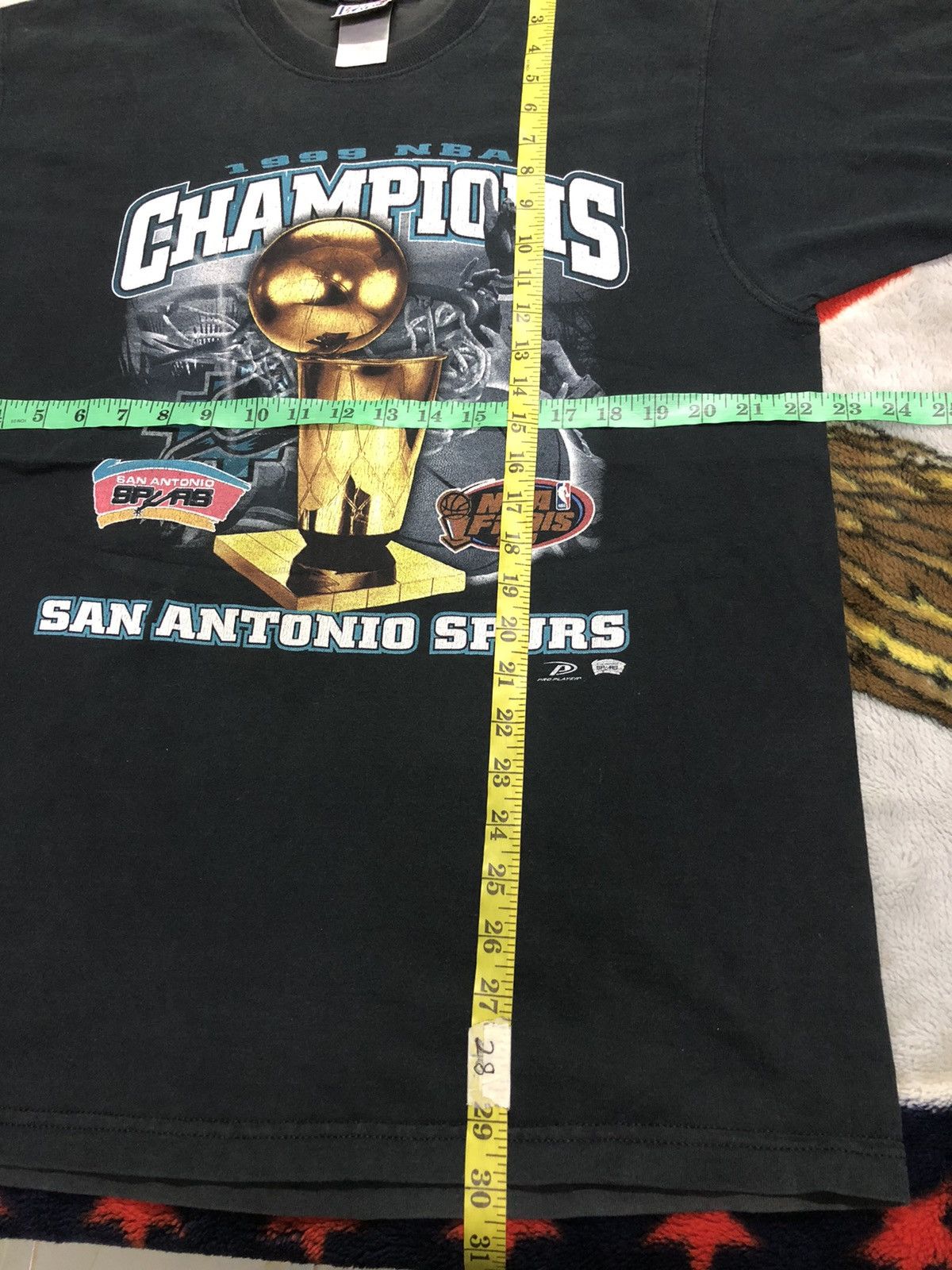 American Rag Veg 99’s San Antonio Spurs 1999 NBA Final Shirt Faded Tee Size US M / EU 48-50 / 2 - 9 Thumbnail