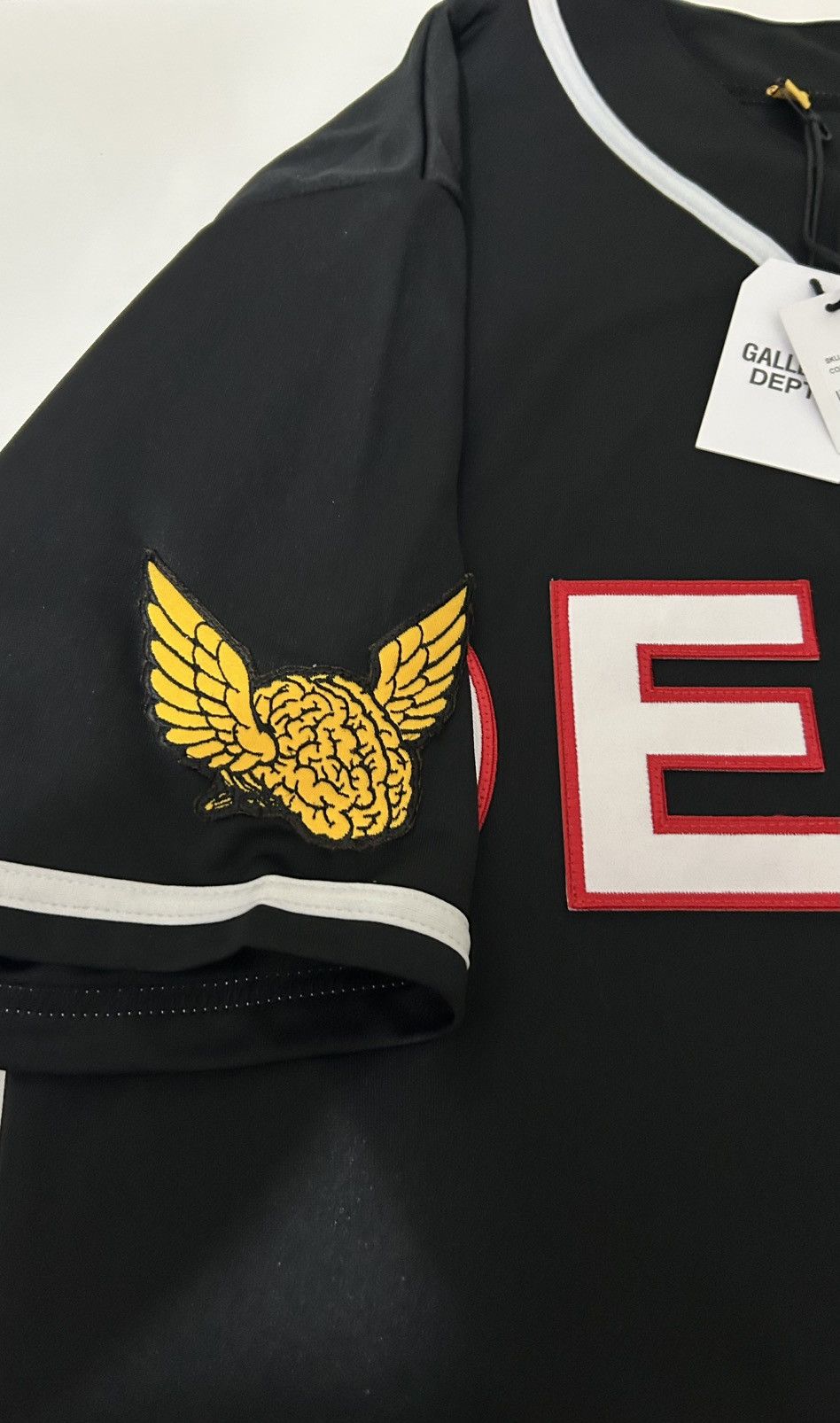 Gallery Dept. Gallery Dept Echo Park Baseball Jersey Black DEPT Large Size US L / EU 52-54 / 3 - 8 Thumbnail