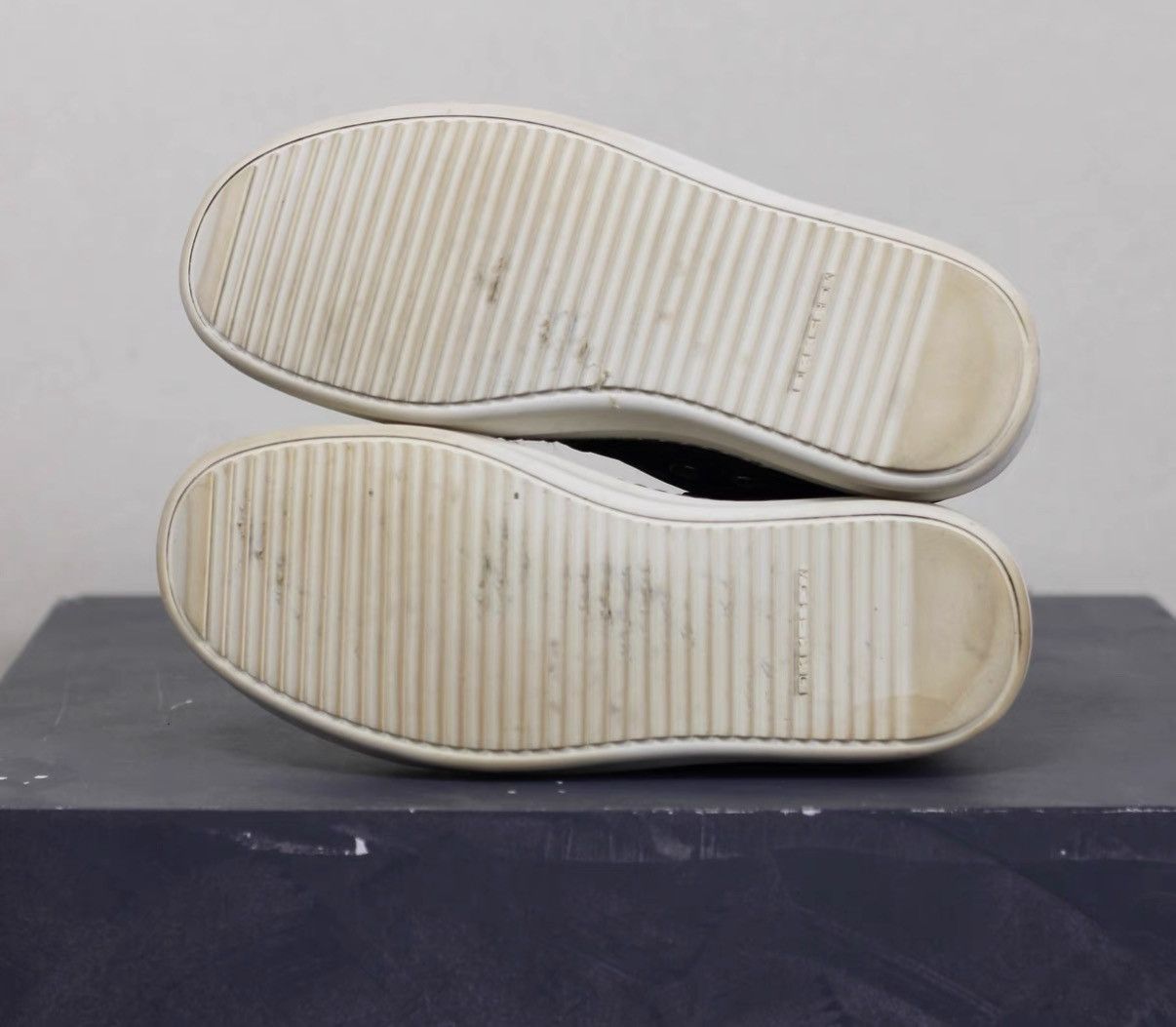 Rick Owens Rick Owens DRKSHDW Silk Strap Converse-Inspired Sneakers Size US 6.5 / IT 36.5 - 7 Thumbnail