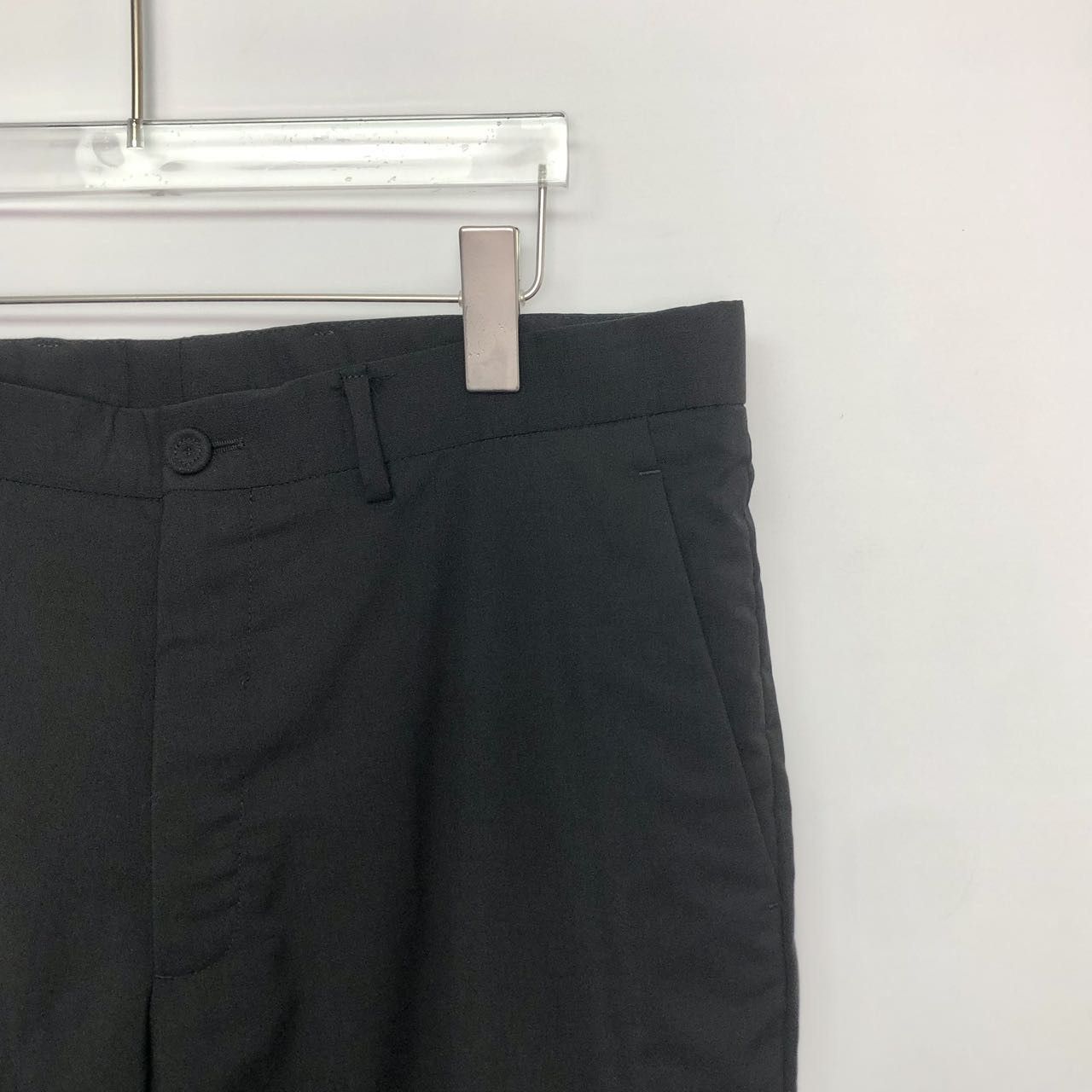 Dior Dior Solid Cuffed Straight Suit Pants K26WX Size US 36 / EU 52 - 3 Thumbnail