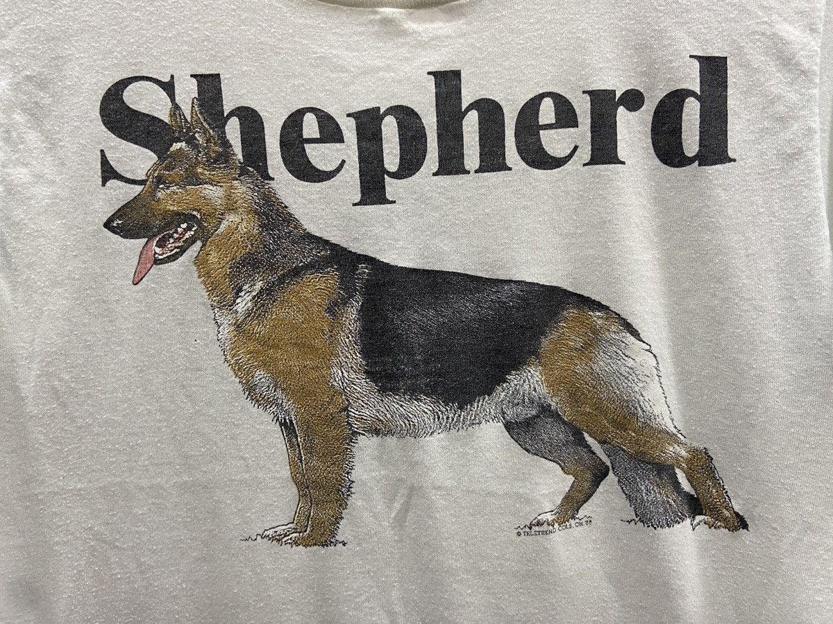 Big Dogs × Vintage Vintage 1988s Shepherd Dog K9 animal TShirt Size US M / EU 48-50 / 2 - 5 Thumbnail
