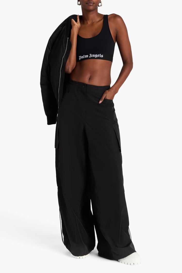 Polo Ralph Lauren o1y1125 Cargo Sweatpant in Black Size 26" / US 2 / IT 38 - 2 Thumbnail