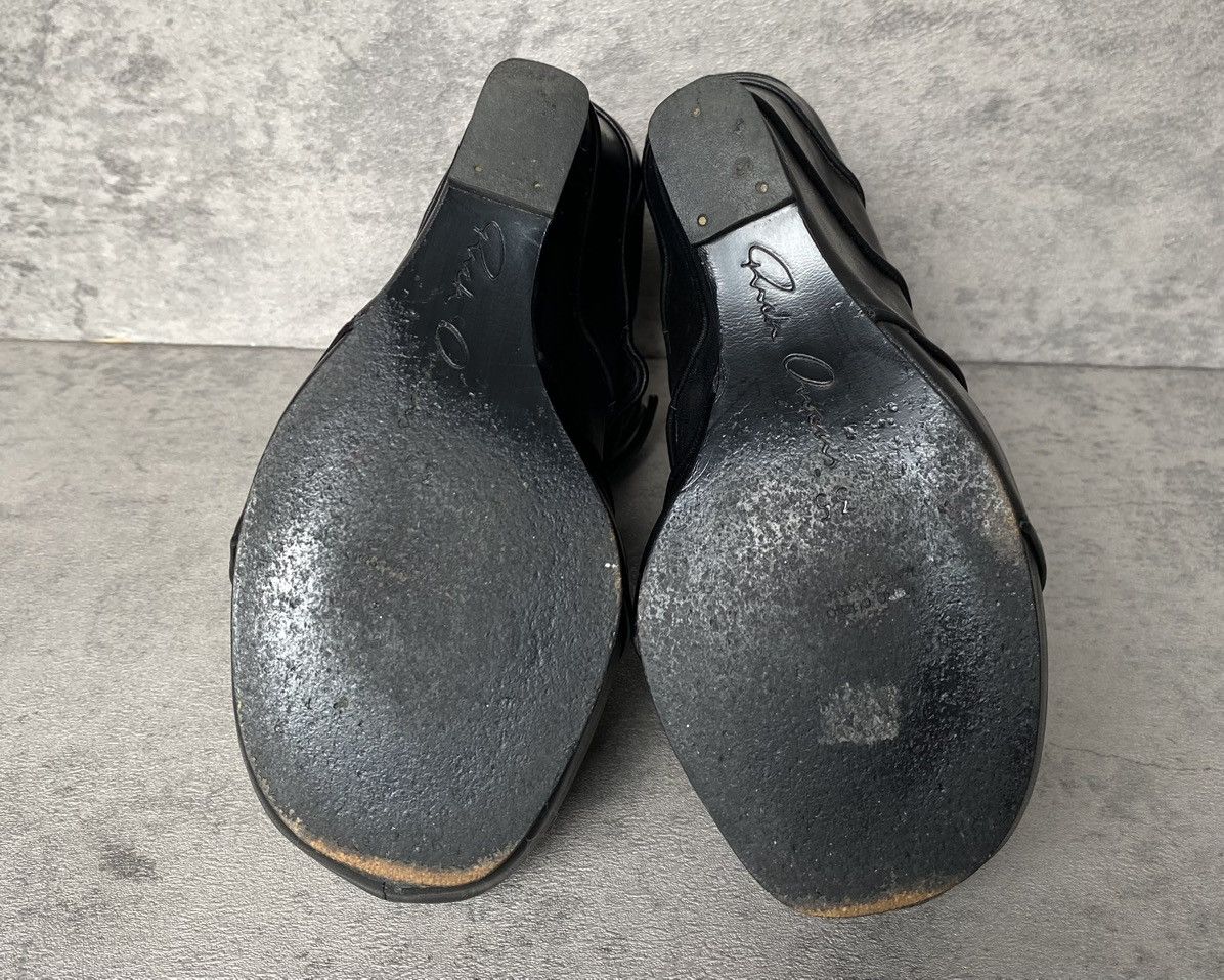 Rick Owens RICK OWENS - SS11 RHINO LEATHER WEDGES Size US 5 / IT 35 - 9 Thumbnail