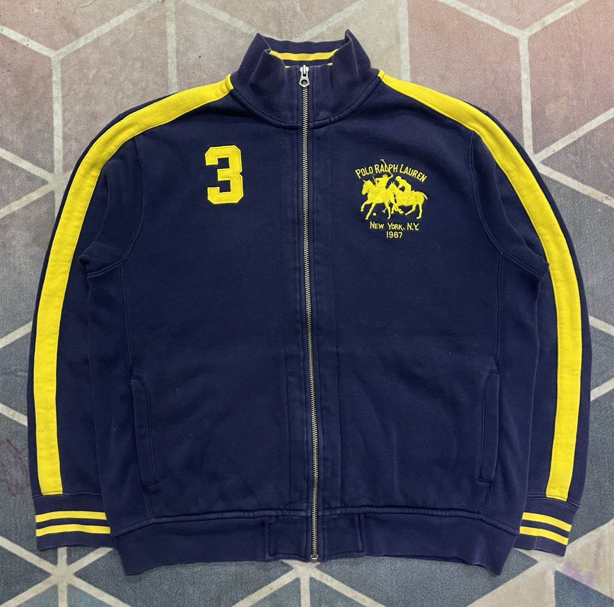 Polo Ralph Lauren Vintage Polo Ralph Lauren New York No.3 Sweater Size US XL / EU 56 / 4 - 11 Thumbnail