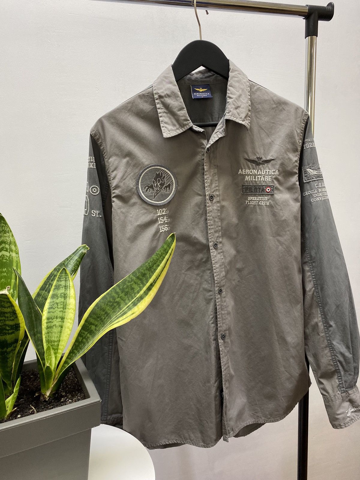 Other Aeronautica Militare Military Shirt Flight Pilot Italy Size US L / EU 52-54 / 3 - 3 Thumbnail