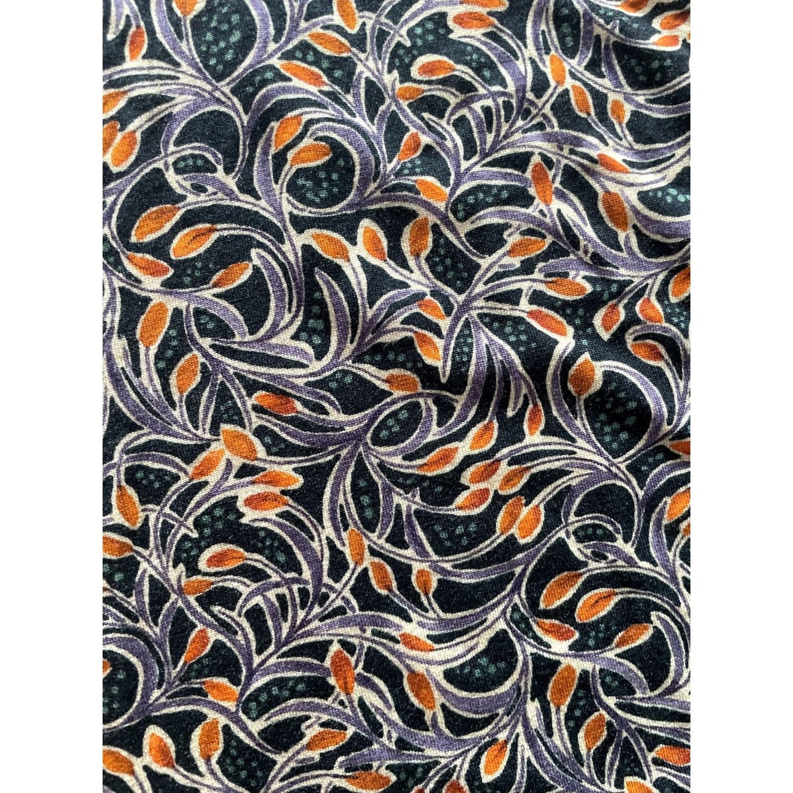 Etro Salaam Dress Jersey Knit A-Line Medium? XS Fairy Floral Multicolor 80s Boho 3/4 Sleeve Scoop Neck Womens Satin? Size XS / US 0-2 / IT 36-38 - 4 Thumbnail