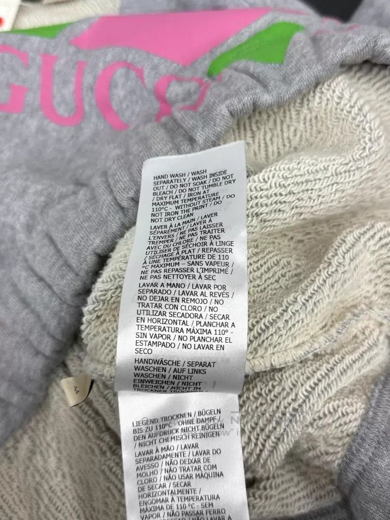 Gucci Gucci Grey big logo sweatshirt Size M / US 6-8 / IT 42-44 - 6 Thumbnail