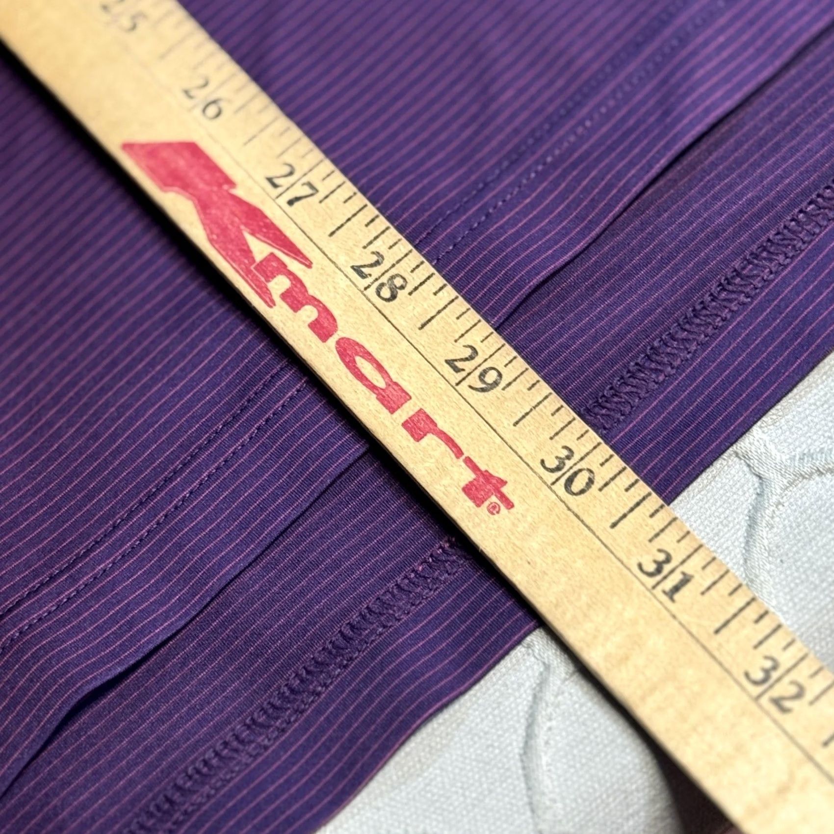 Peter Millar Peter Millar Polo Shirt Mens L Purple Striped Summer Comfort Golf Stretch Moisture Wicking Lightweight Breathable Size US L / EU 52-54 / 3 - 7 Thumbnail