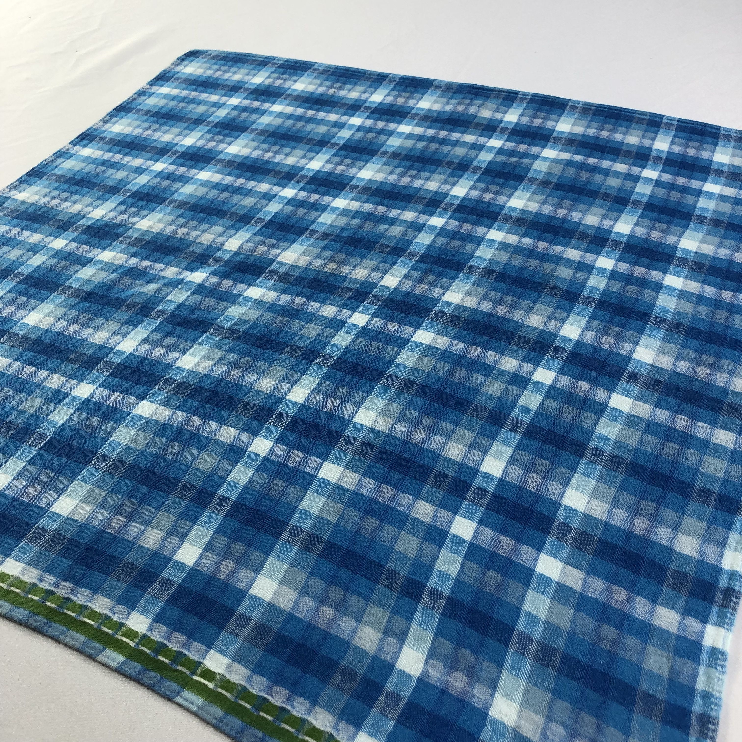 Issey Miyake Issey Miyake Tartan Handkerchief Neckerchief Bandana H1745 Size ONE SIZE - 3 Thumbnail