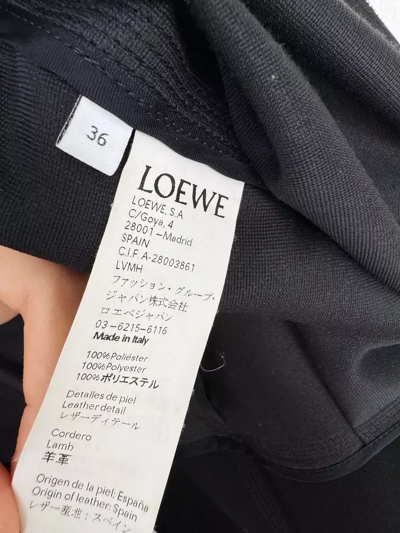 Loewe LOEWE Black overcoat Size XXS / US 00 / IT 34 - 4 Thumbnail
