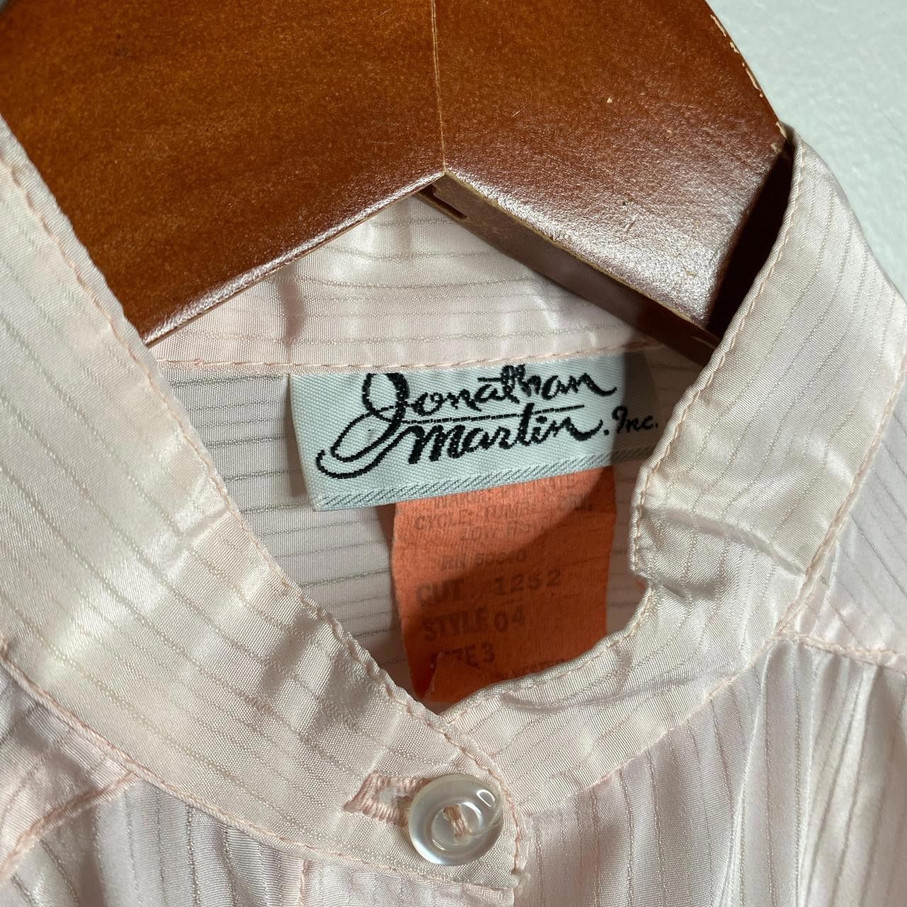 Vintage 90s Vintage Pink Blouse Size 3 Size M / US 6-8 / IT 42-44 - 4 Thumbnail