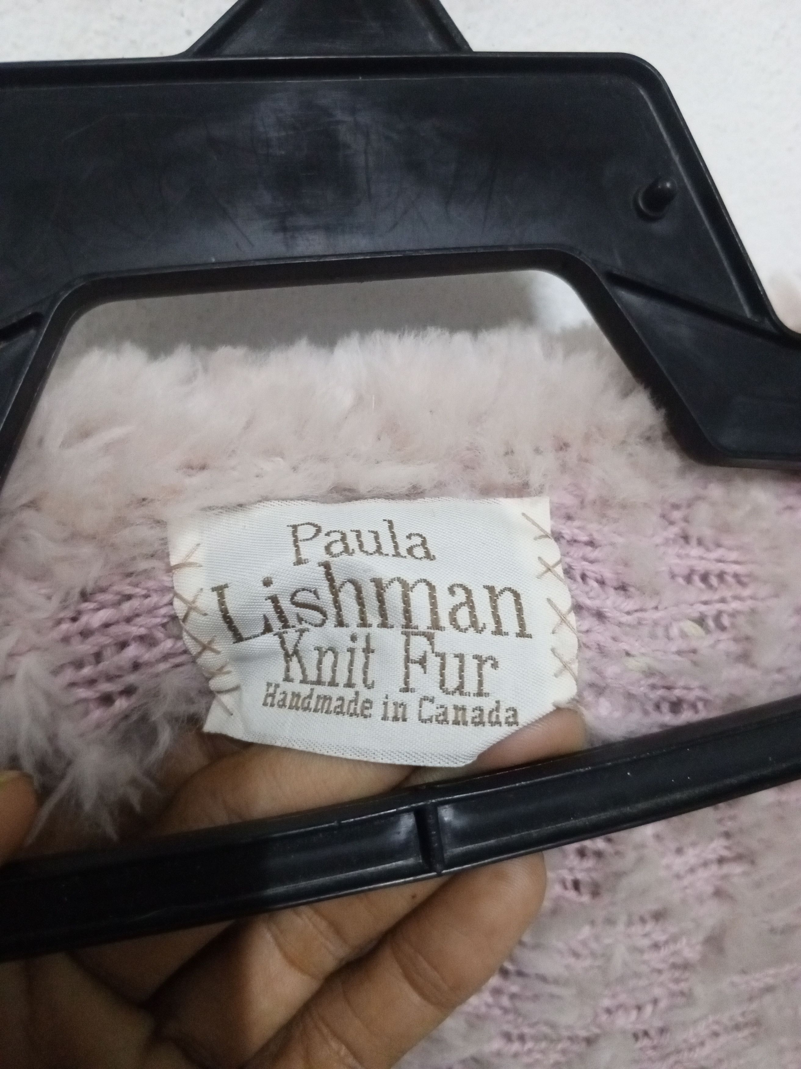 Handmade HANDMADE CANADA PAULA LISHMAN KNIT FUR Size L / US 10 / IT 46 - 8 Thumbnail