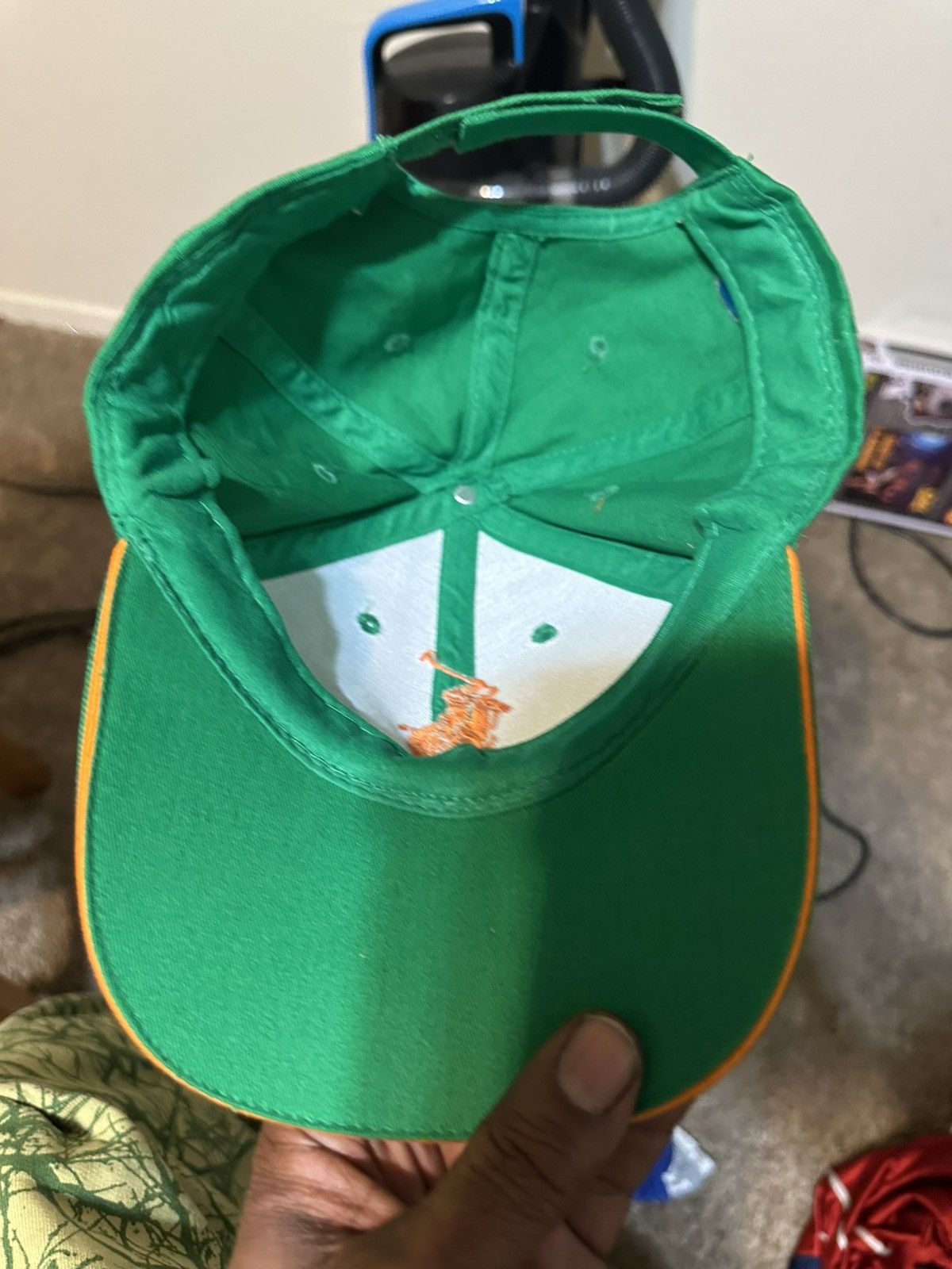 Polo Ralph Lauren Vintage Polo Ralph Lauren “triple green” hat 90s Size ONE SIZE - 8 Thumbnail