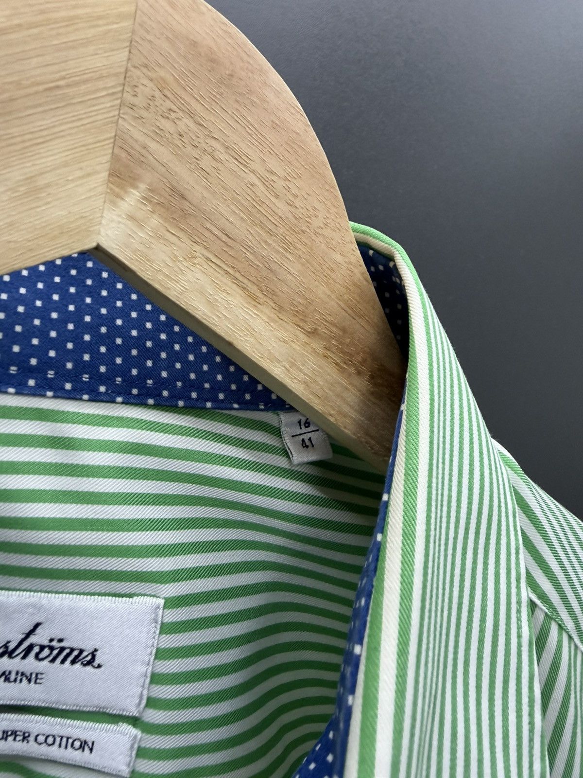 Other Stenstroms Slimline Striped Shirt Men’s Size 41/16 Size US L / EU 52-54 / 3 - 9 Thumbnail