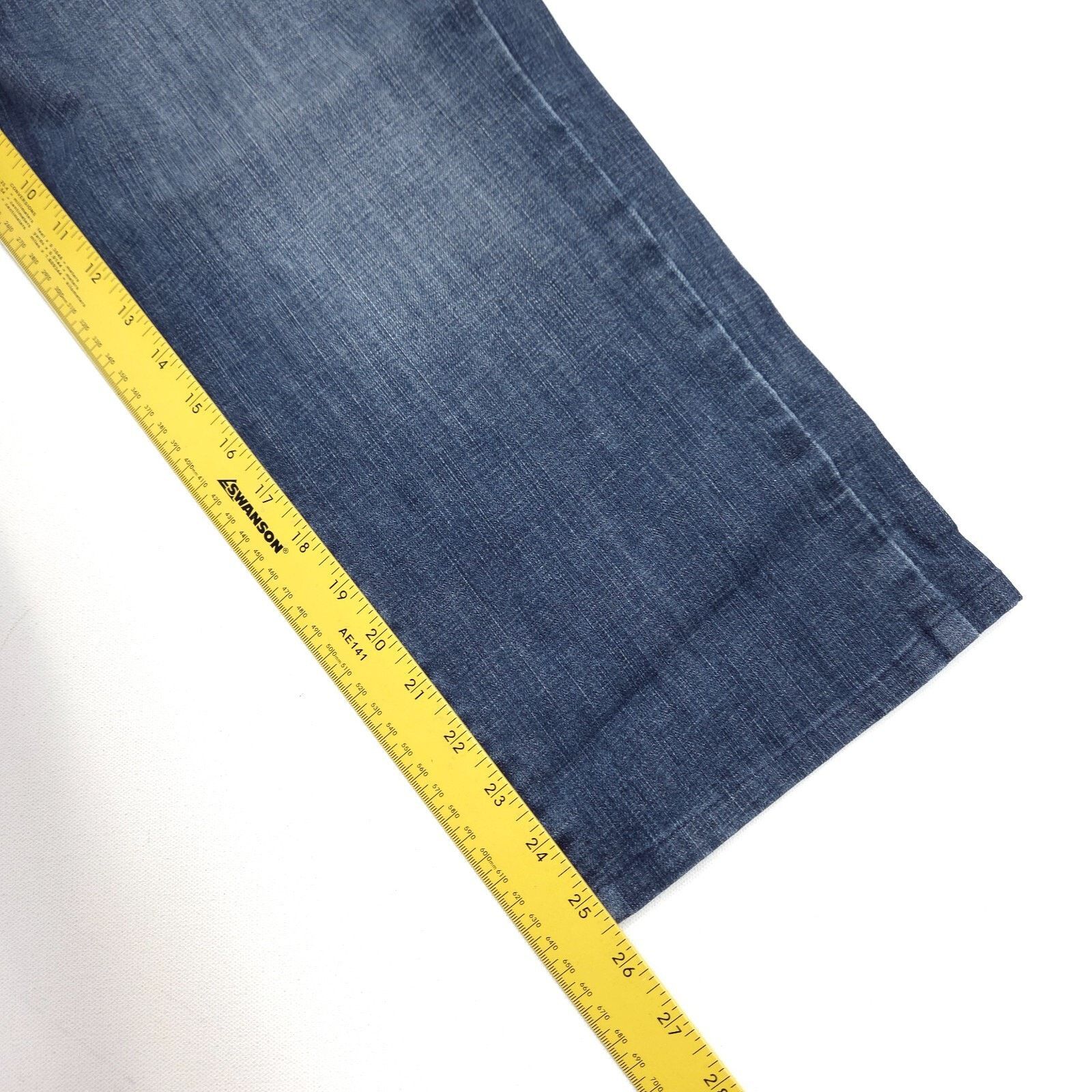 Lucky Brand Lucky Brand 410 Athletic Slim Jeans Mens 38x25.5 Dark Wash Size US 38 / EU 54 - 6 Thumbnail