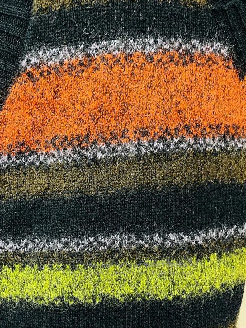 Hermes Hermes Contrast Color Striped Cashmere Vest Size L / US 10 / IT 46 - 4 Thumbnail