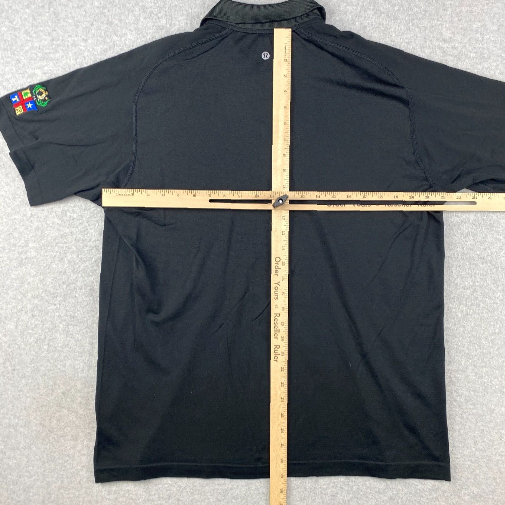 Lululemon Lululemon Shirt Mens XXL Black Polo Performance Golf Pickle Ball Gym Trainer Size US XXL / EU 58 / 5 - 6 Thumbnail