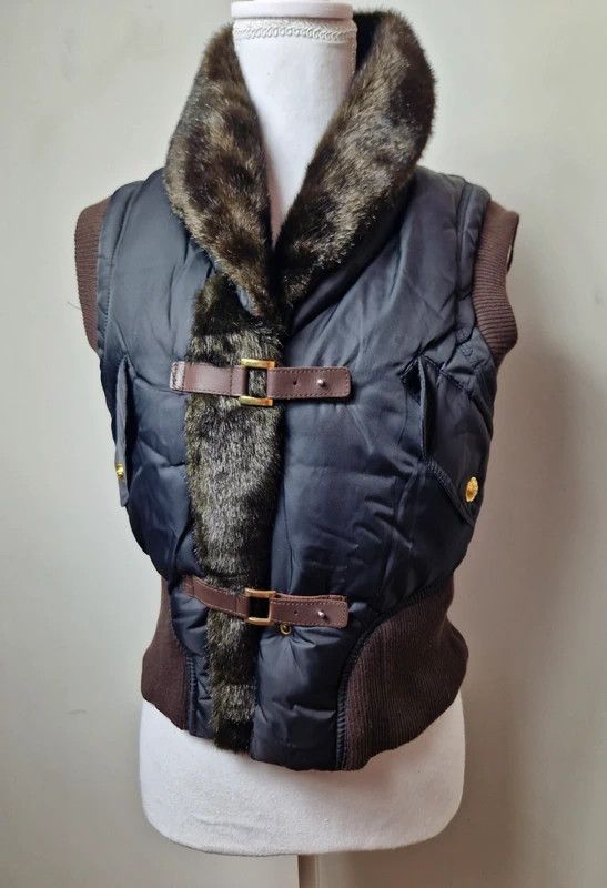 Japanese Brand Vintage faux fur Avant garde Japan style vest 2000s archive Size XL / US 12-14 / IT 48-50 - 2 Thumbnail