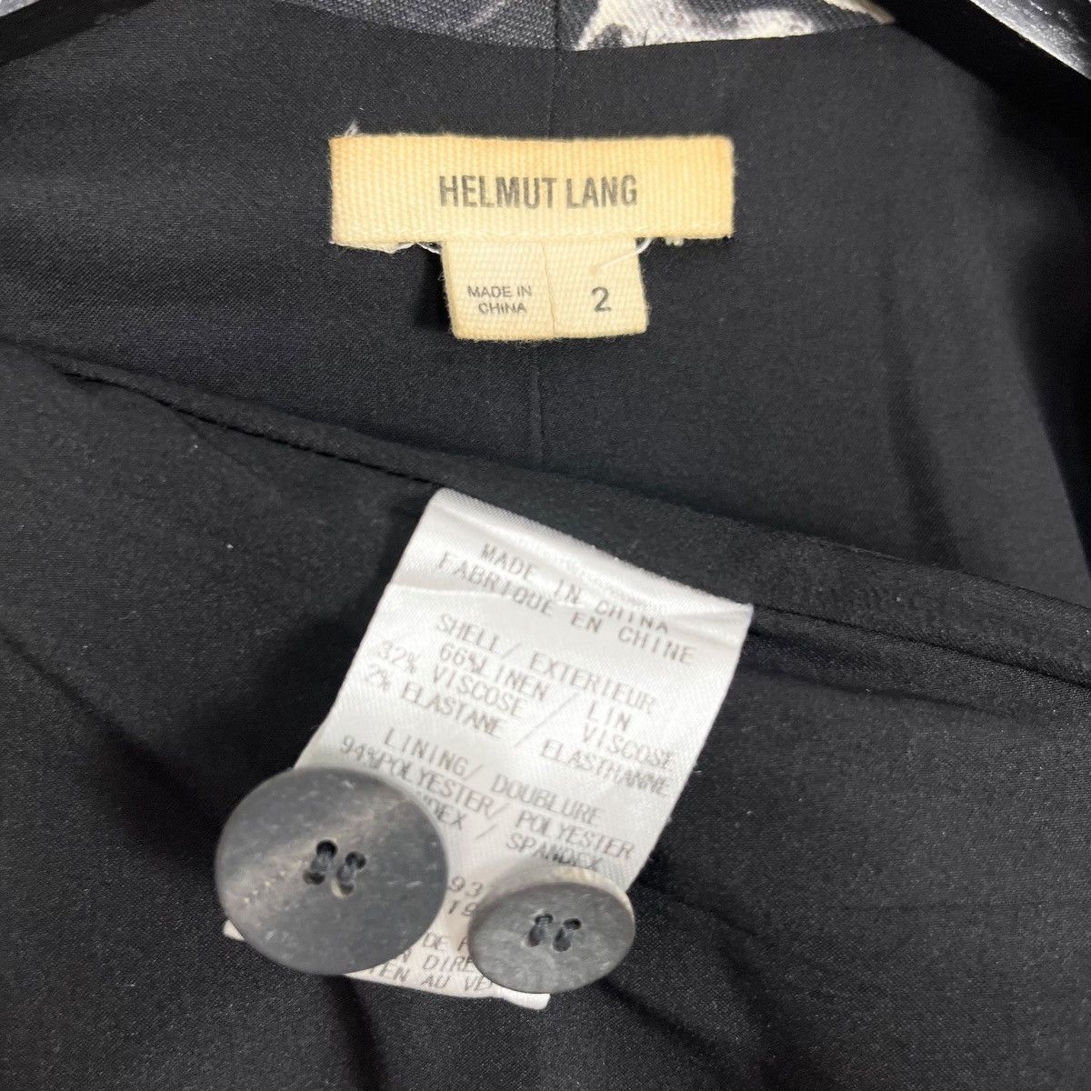 Designer × Helmut Lang Helmut Lang Blazer Jacket Size M / US 6-8 / IT 42-44 - 10 Thumbnail