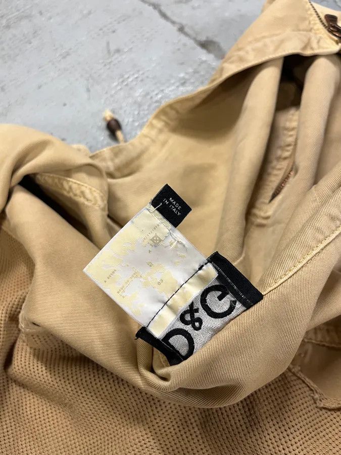 Dolce & Gabbana AW2003 Dolce & Gabbana Multi Pocket Cargo Beige Jacket Size US S / EU 44-46 / 1 - 13 Thumbnail