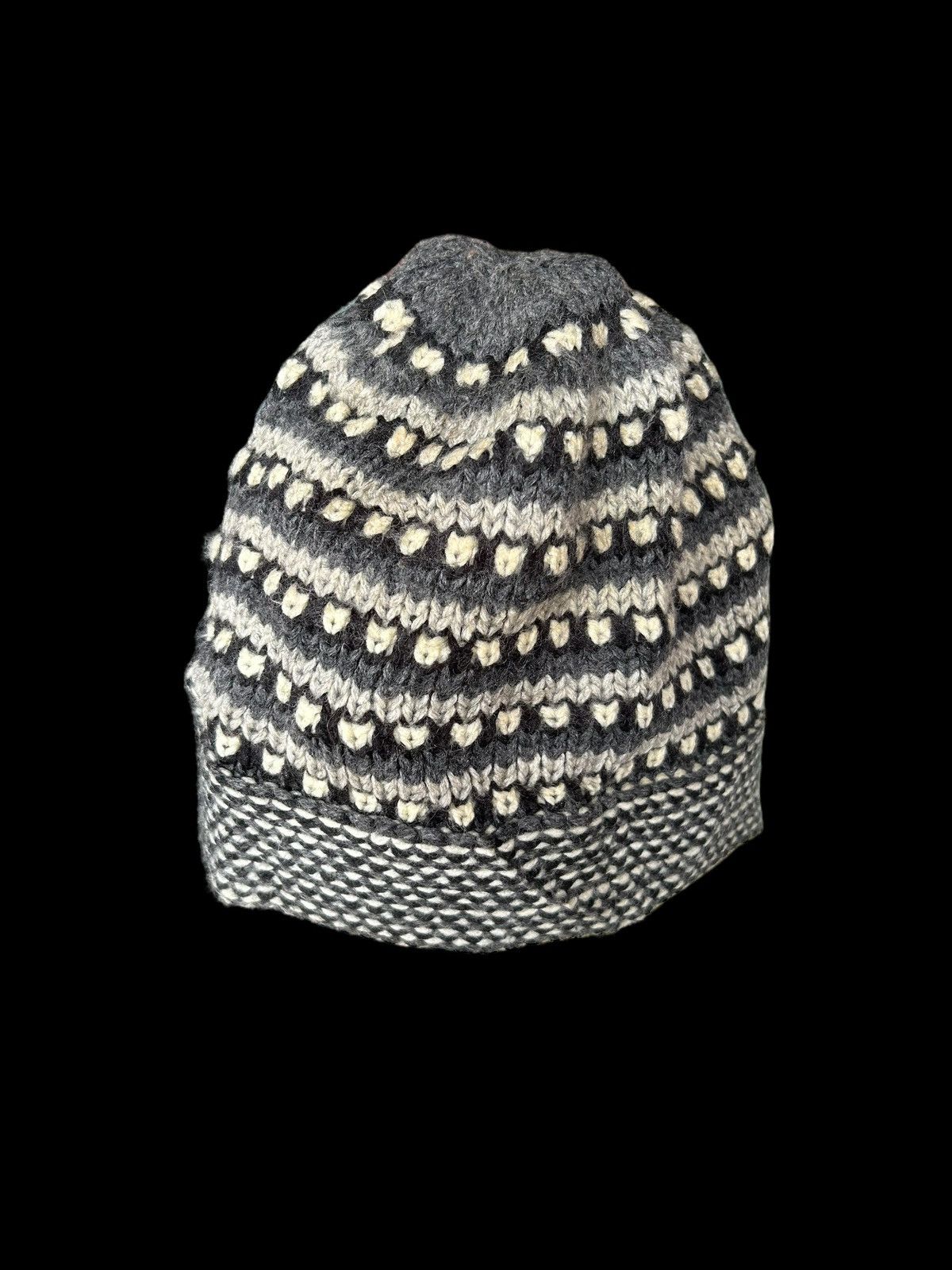 Japanese Brand × Kapital × Vintage Crochet Knitted Handmade Beanie Hats Rare Size ONE SIZE - 5 Thumbnail