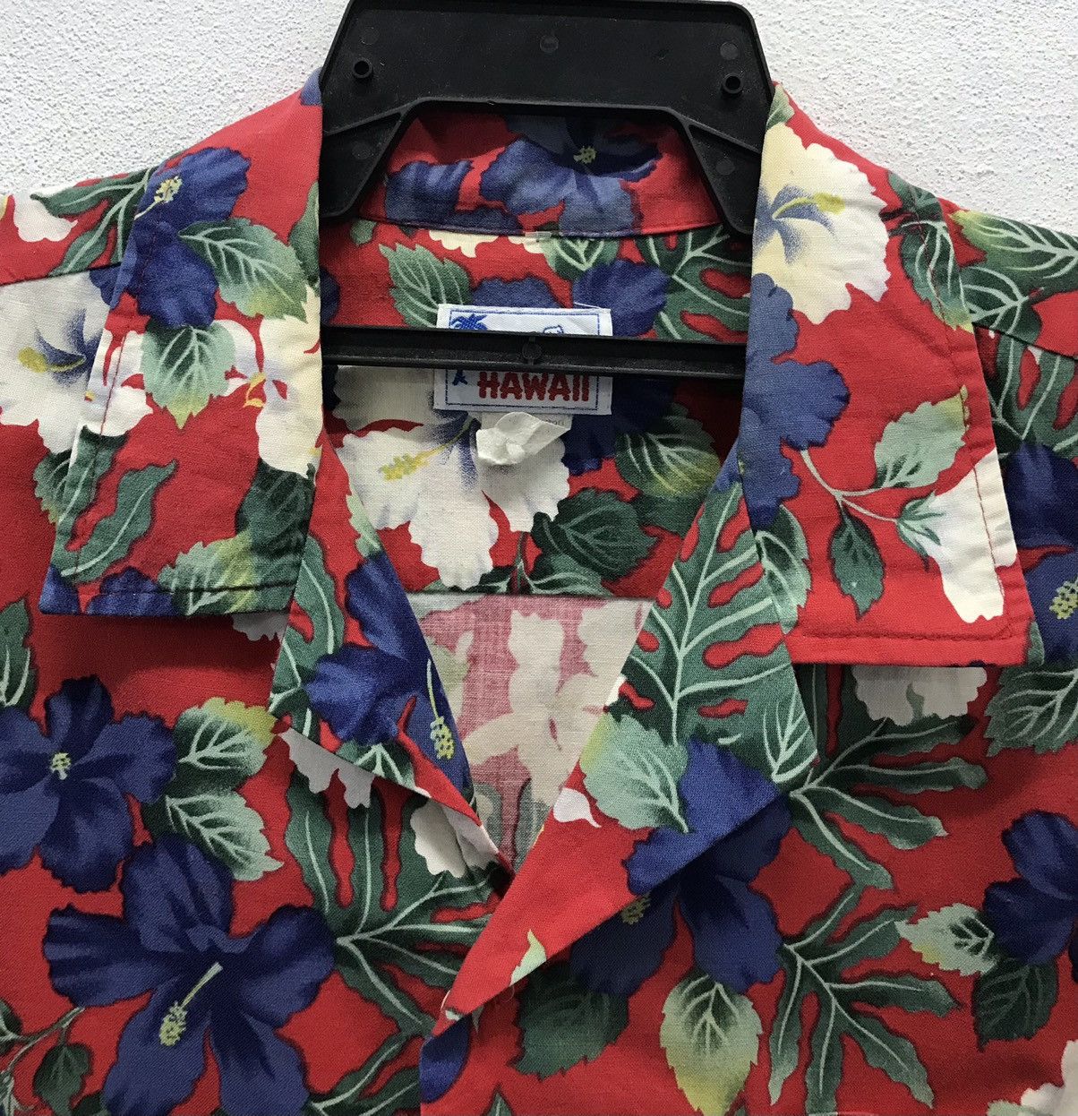 Vintage Vintage Hawaii Made In Usa SHORT Sleeve Shirt Button Up Size US L / EU 52-54 / 3 - 3 Thumbnail