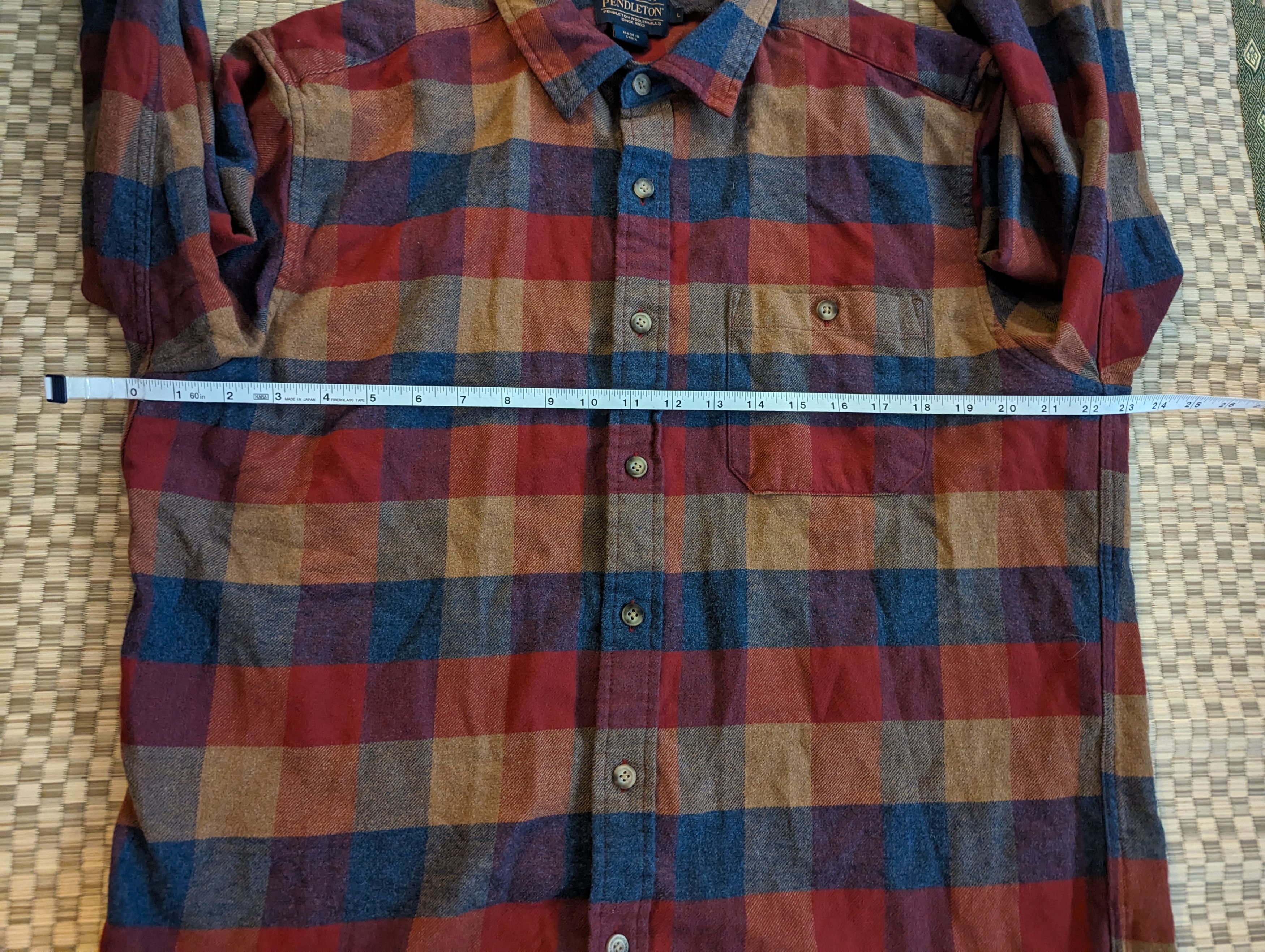 Pendleton Pendleton Fremont Brushed Cotton Flannel Shirt Check Size US L / EU 52-54 / 3 - 5 Thumbnail