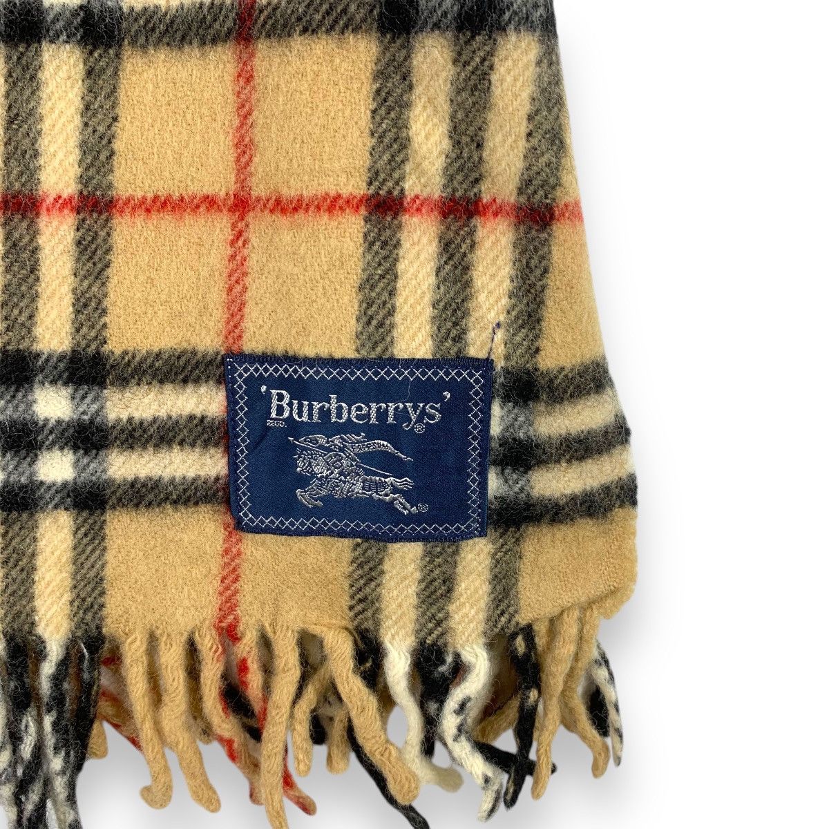 Burberry Vintage BURBERRY LONDON Nova Checks Muffler Scarf Shawl Size ONE SIZE - 3 Thumbnail