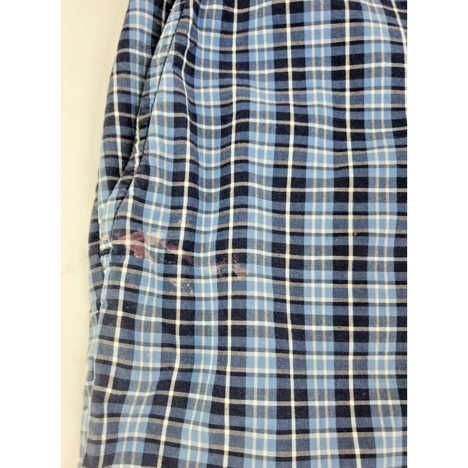 Polo Ralph Lauren Polo Ralph Lauren Blue Check Plaid Shorts Men 36 Bermuda Inseam 9" Rugby Tailored Pocketed Belt Loops Belted Cotton Size US M / EU 48-50 / 2 - 5 Thumbnail