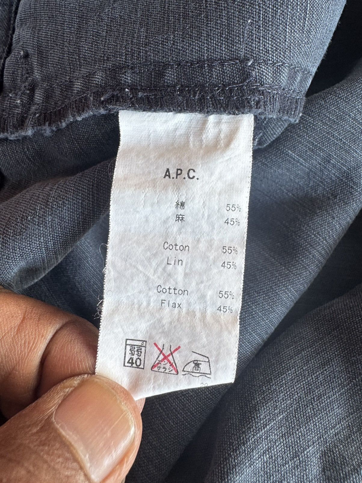 A.P.C. A.P.C Pants Size M Size US 32 / EU 48 - 4 Thumbnail