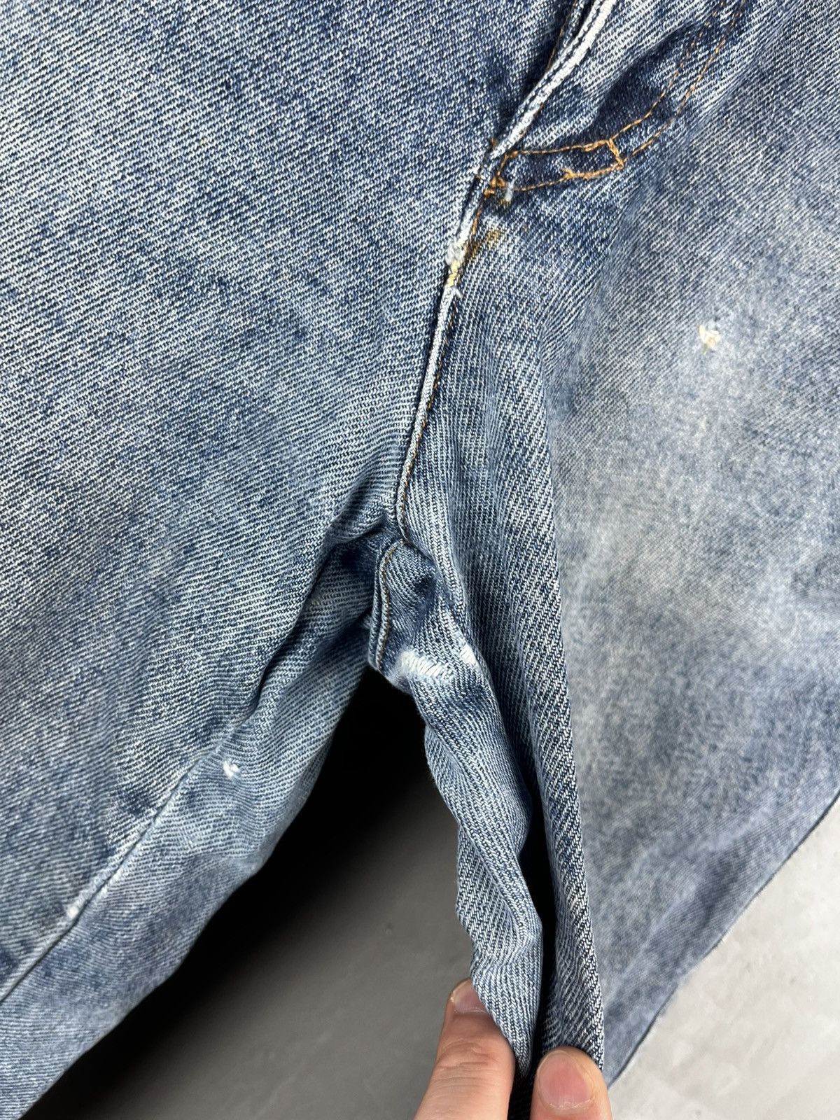Hysteric Glamour × Jil Sander × Vintage Jil Sander distressed denim vintage 90s rare hype Size 28" / US 6 / IT 42 - 10 Thumbnail