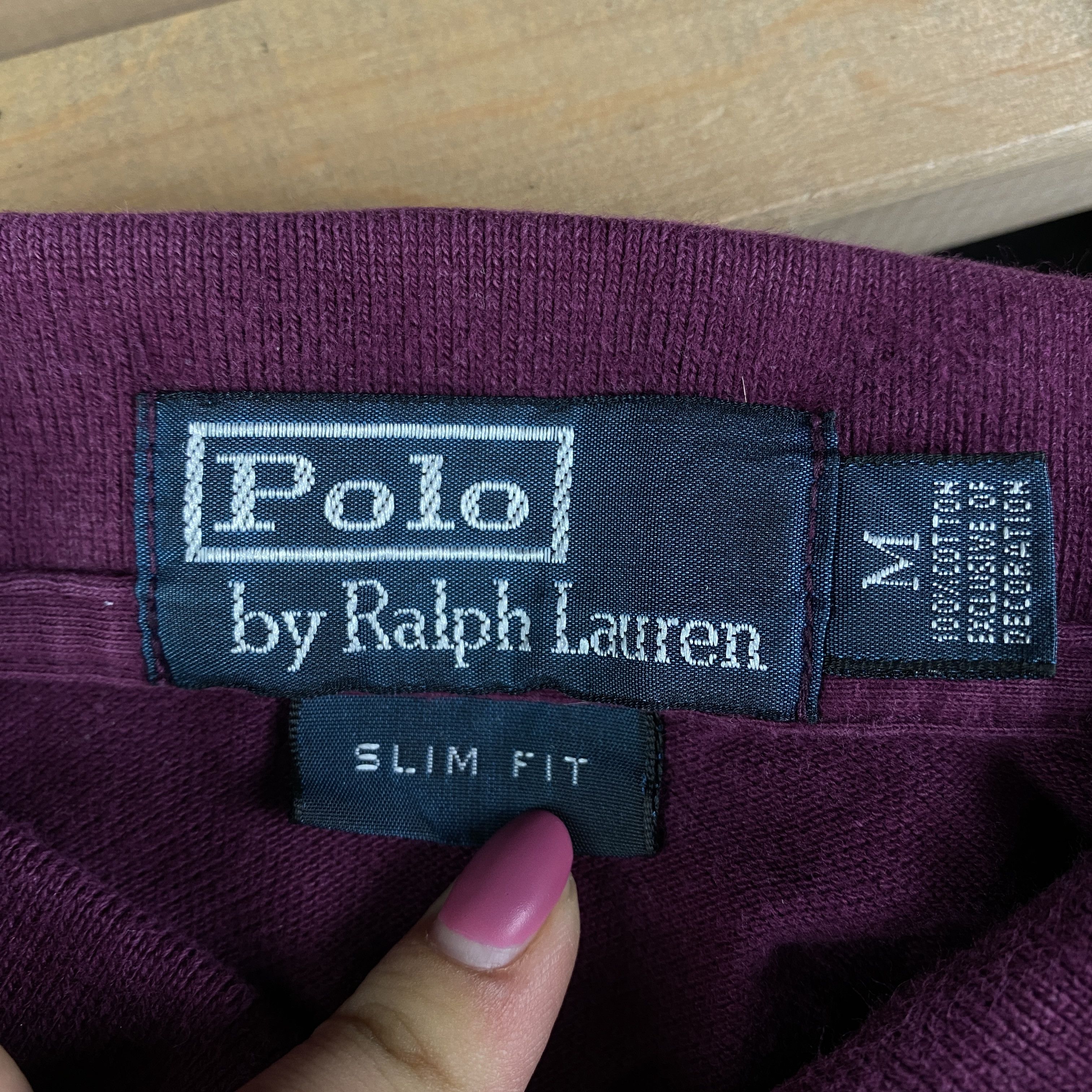 Polo Ralph Lauren × Ralph Lauren × Vintage Rugby Sweatshirt Polo by Ralph Lauren Vintage Size M Cotton Size US M / EU 48-50 / 2 - 4 Thumbnail