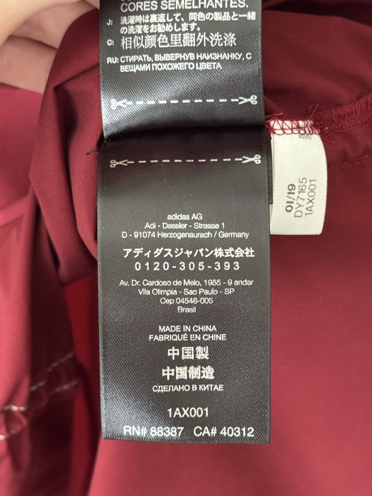 Y-3 Y-3 adidas x Yohji Yamamoto burgundy tank top stripped back Size M / US 6-8 / IT 42-44 - 11 Thumbnail