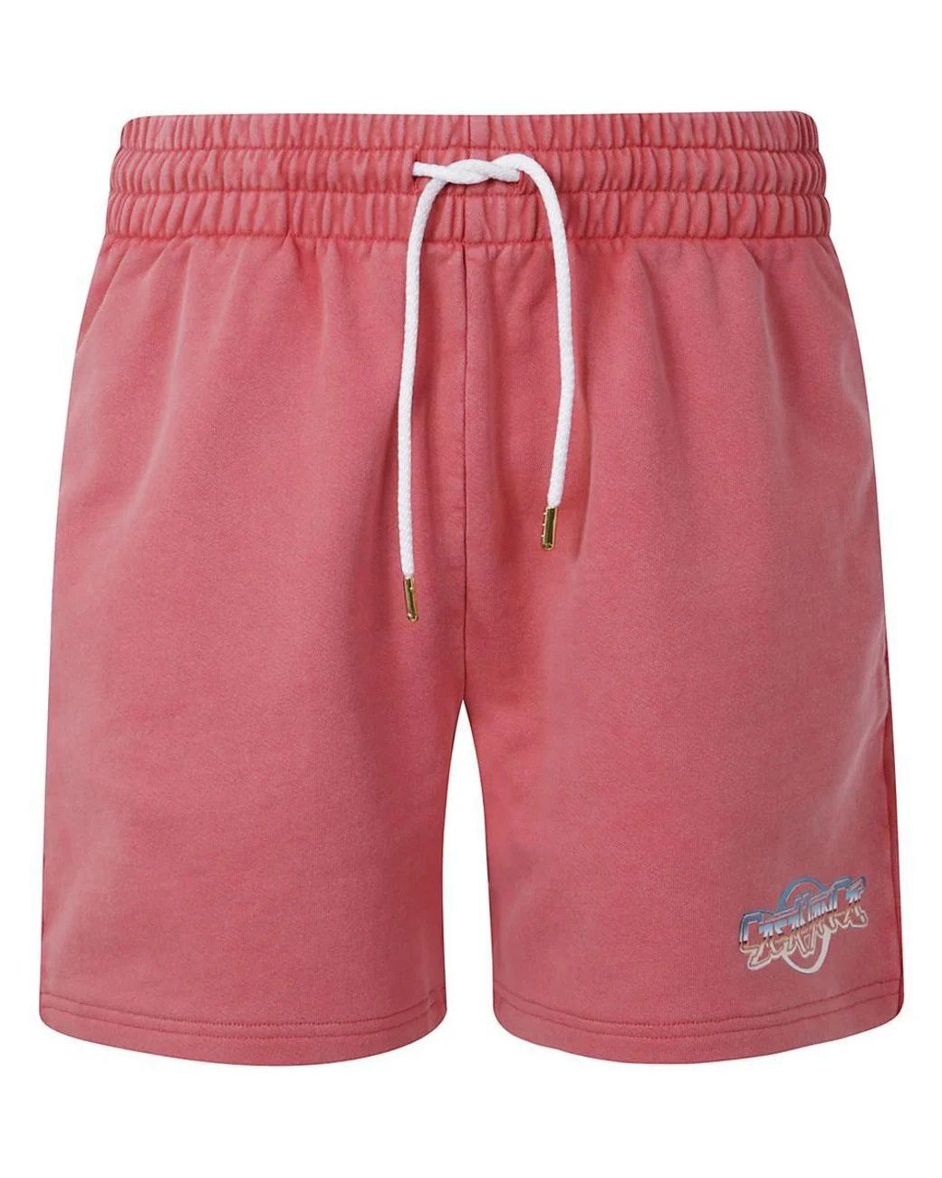 Casablanca Casablanca Chrome Printed Red Sweat Shorts Size US 34 / EU 50 - 1 Preview