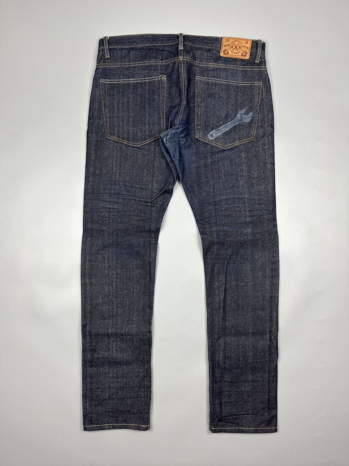 Designer Vintage Selvedge Denim Wrench Pocket Design Size US 40 / EU 56 - 1 Thumbnail