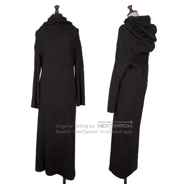 Comme des Garcons Comme Des Garcons Black vintage jacquard turtle neck dress Size S / US 4 / IT 40 - 1 Thumbnail
