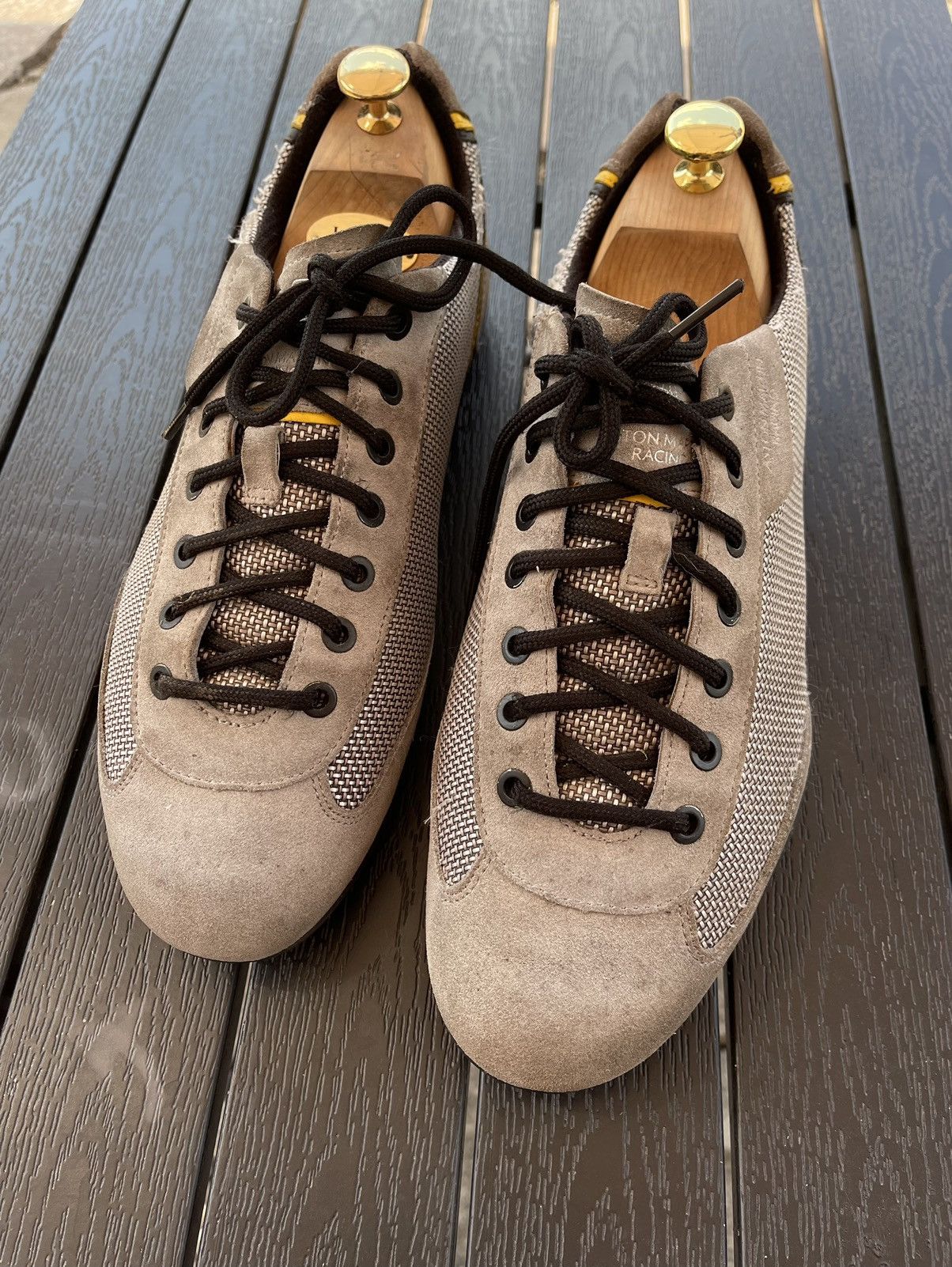 Formula 1 × Vintage Y2K Aston Martin vintage racing shoes formula1 Size US 9.5 / EU 42-43 - 8 Thumbnail