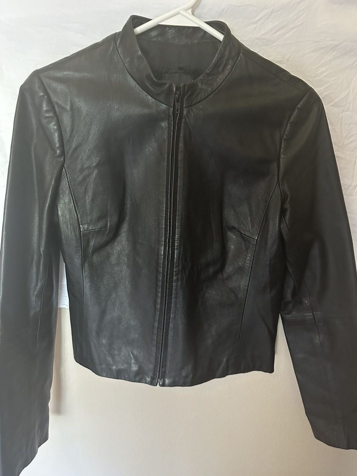 Bcbgmaxazria Leather jacket Size S / US 4 / IT 40 - 1 Thumbnail