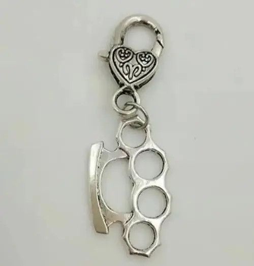 VIBE Vintage Alloy Brass Knuckle keychain Size ONE SIZE - 4 Thumbnail