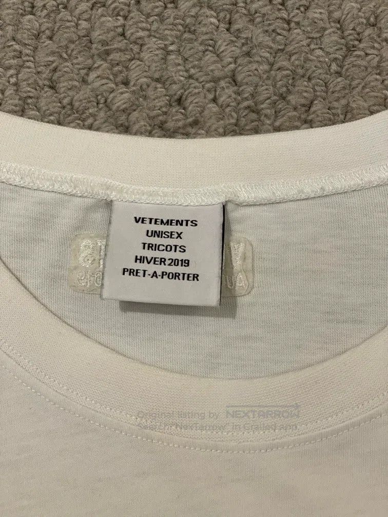 Vetements Vetements White animal painting graffiti logo short-sleeve Size US XS / EU 42 / 0 - 2 Thumbnail