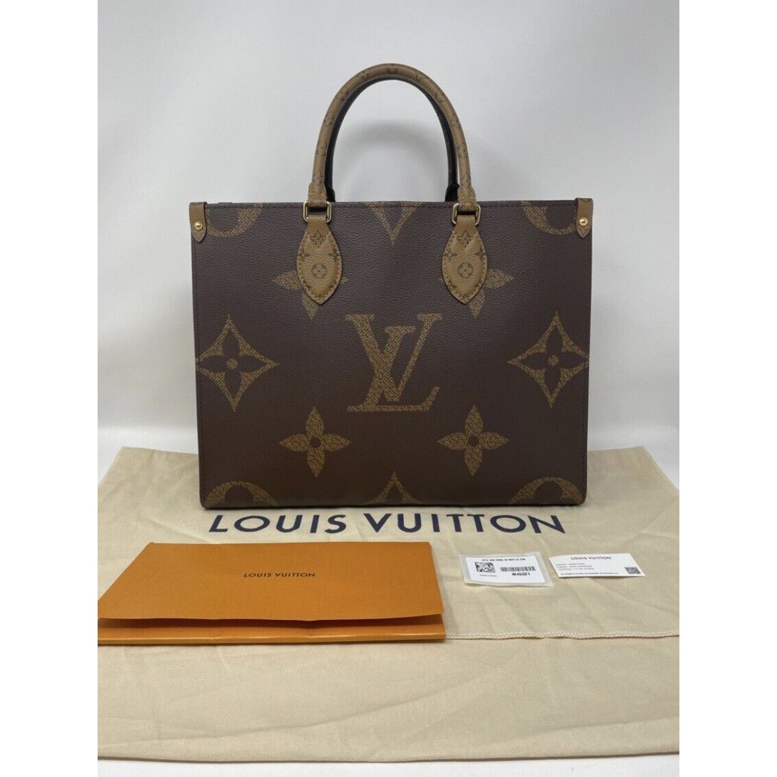 Louis Vuitton Louis Vuitton ONTHEGO MM Monogram Reverse Bag Size ONE SIZE - 3 Thumbnail