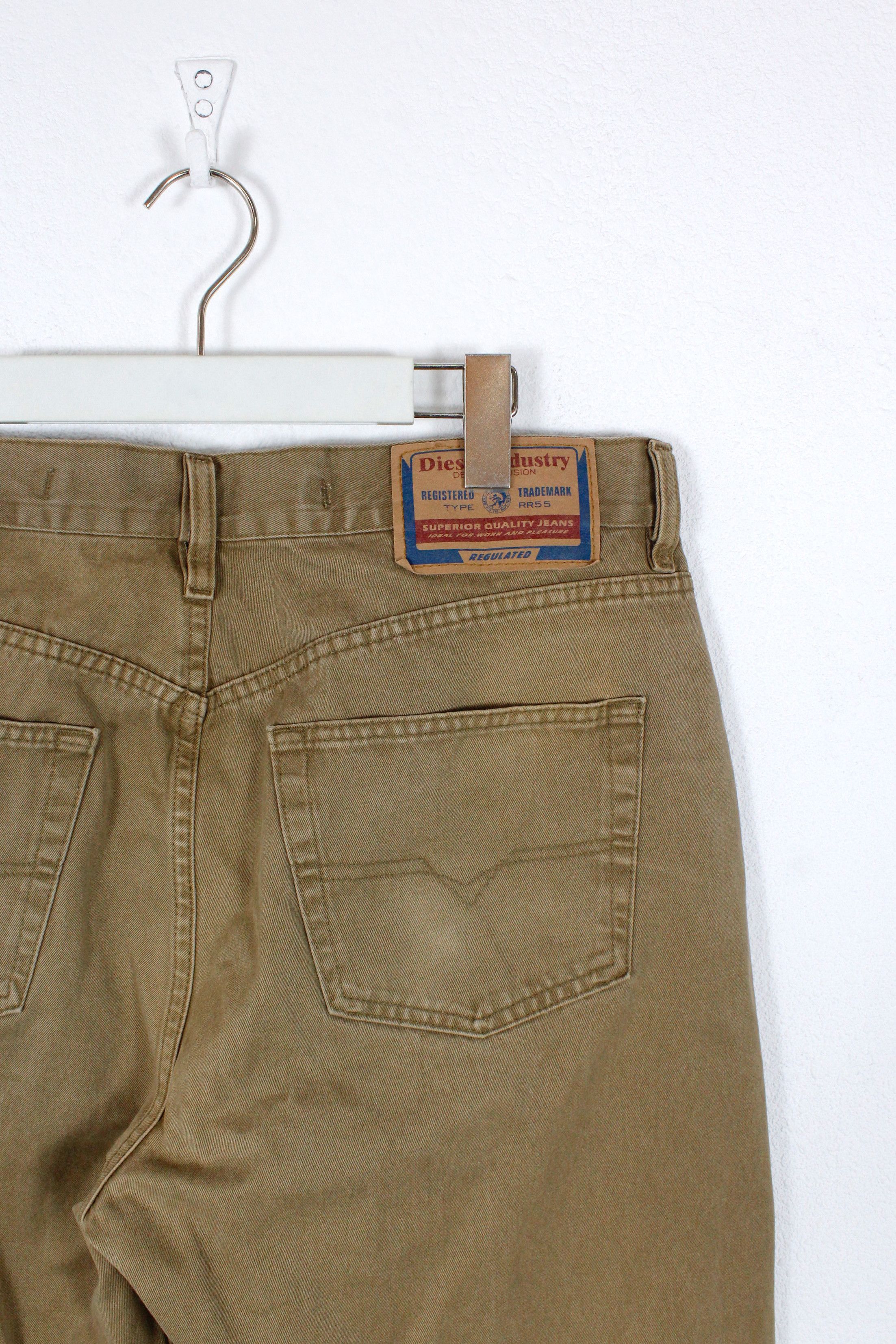 Diesel Vintage Diesel Beige Baggy Khaki Pants Y2K 90s Size US 36 / EU 52 - 6 Thumbnail