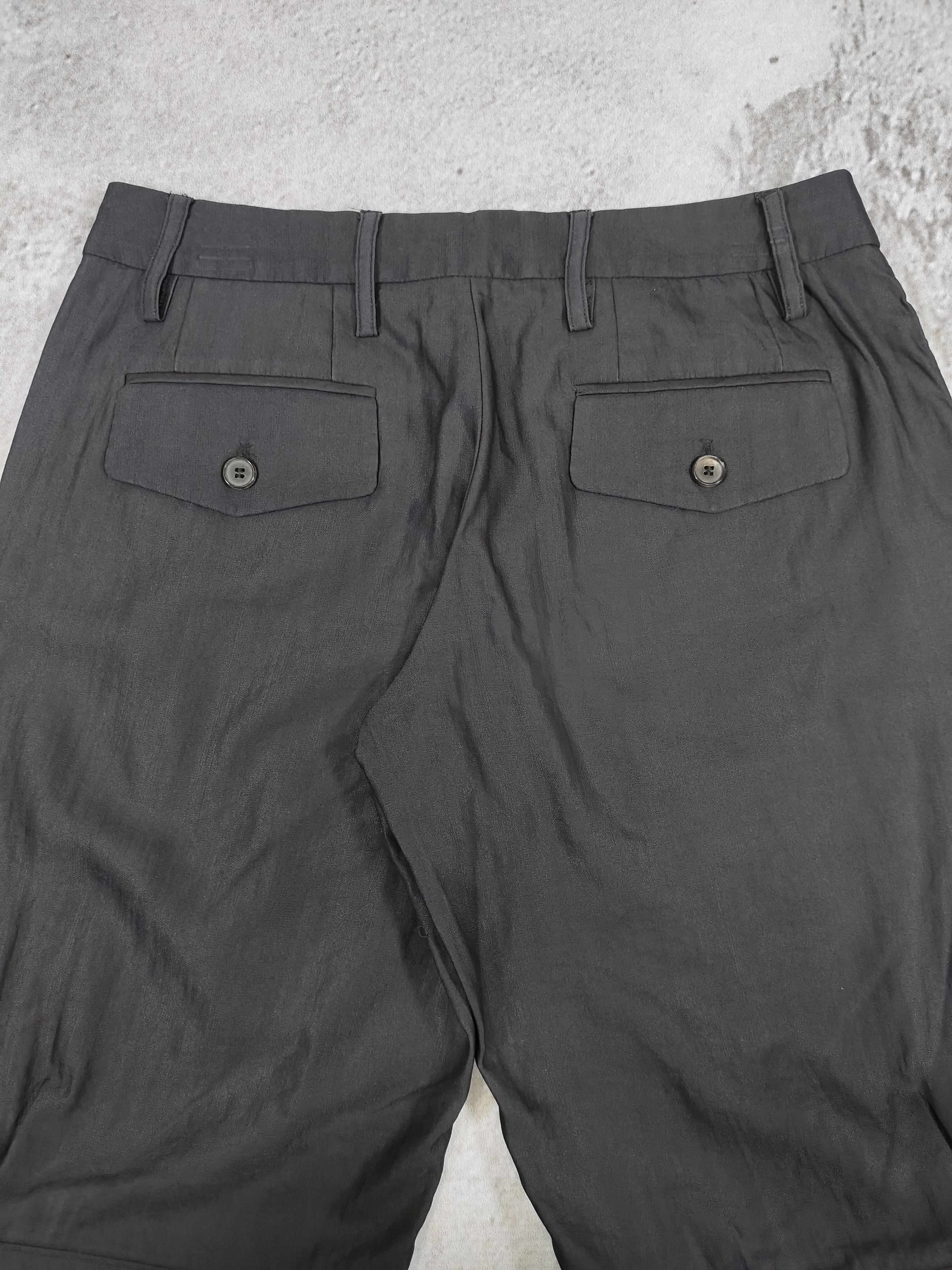 Vintage 00s Laundry Industry-Archive Tailored Wool Utility Strap Hem Size US 30 / EU 46 - 7 Thumbnail