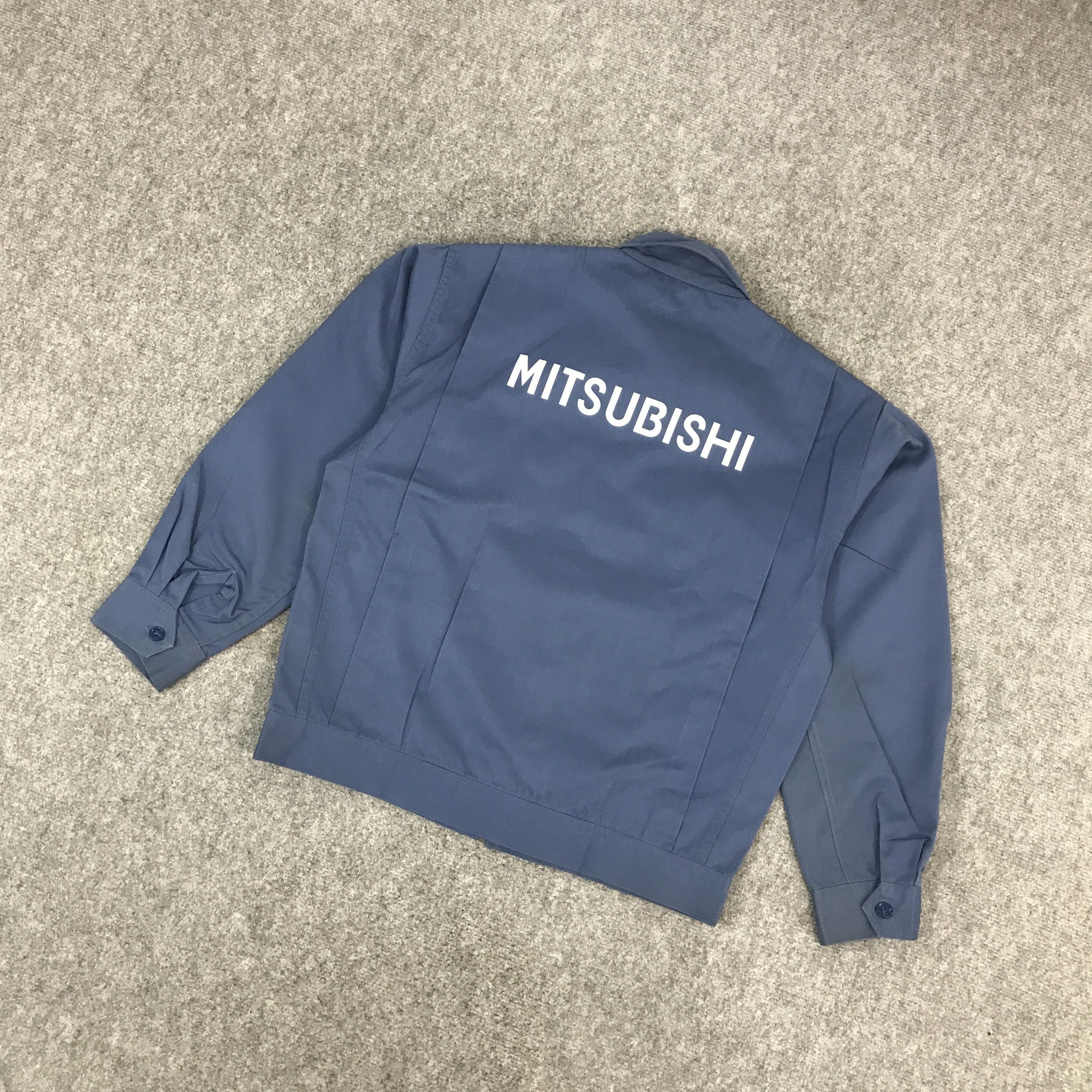Japanese Brand MITSUBISHI RACING WOKING UNIFORM JAPAN JACKET Size US M / EU 48-50 / 2 - 6 Thumbnail