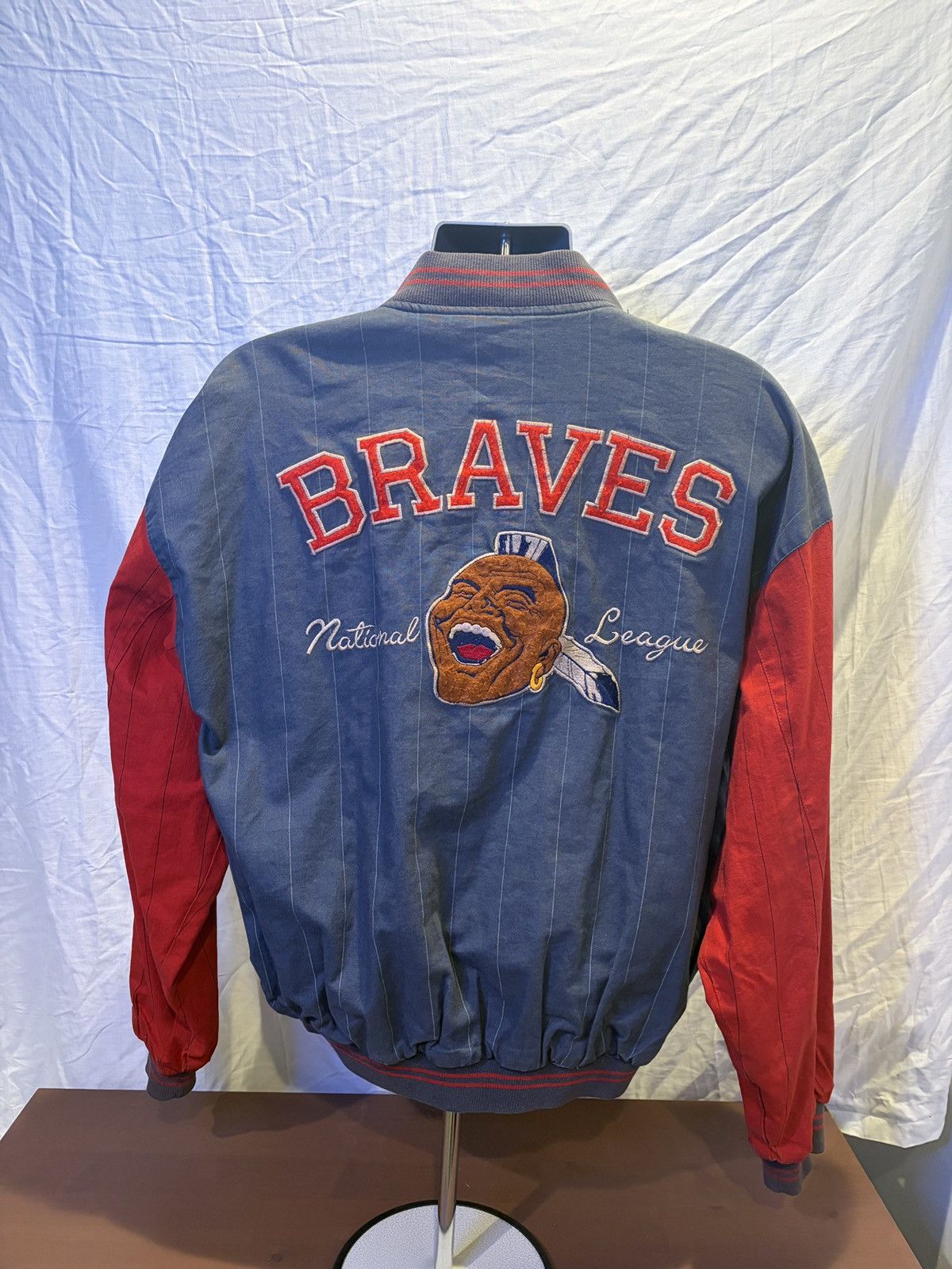 Mirage 1991 Atlanta Braves Bomber Jacket Size US L / EU 52-54 / 3 - 2 Thumbnail