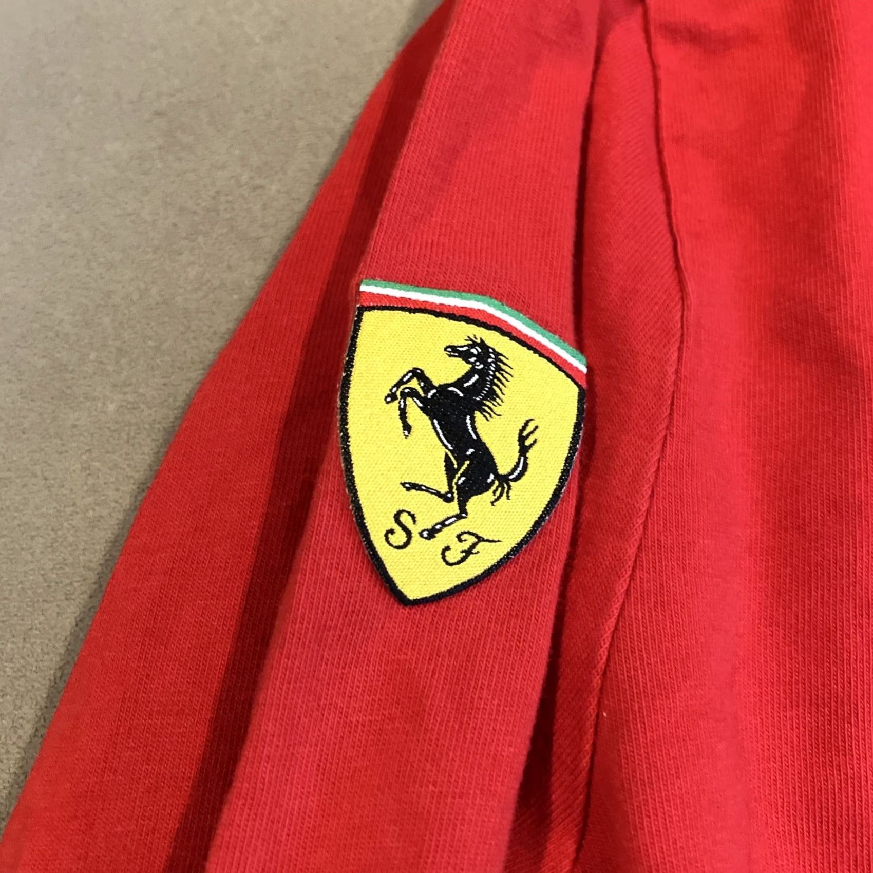 Puma PUMA Scuderia Ferrari T Shirt Long Sleeve Embroidered Men's XL Awesome Size US XL / EU 56 / 4 - 3 Thumbnail