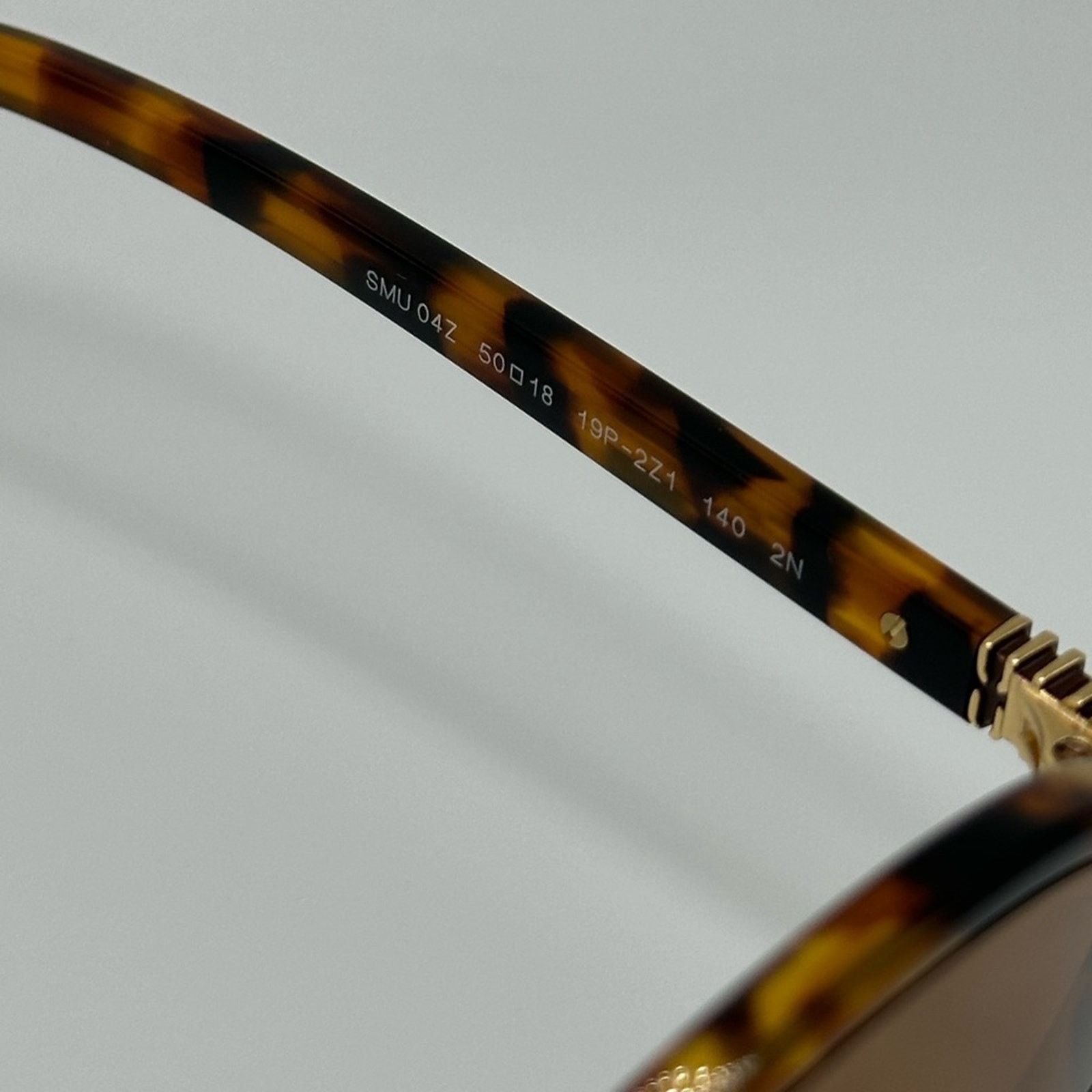 Miu Miu NEW MIU MIU MU04ZS 19P2Z1 Light HavanaBrown Women Sunglasses Size ONE SIZE - 7 Thumbnail
