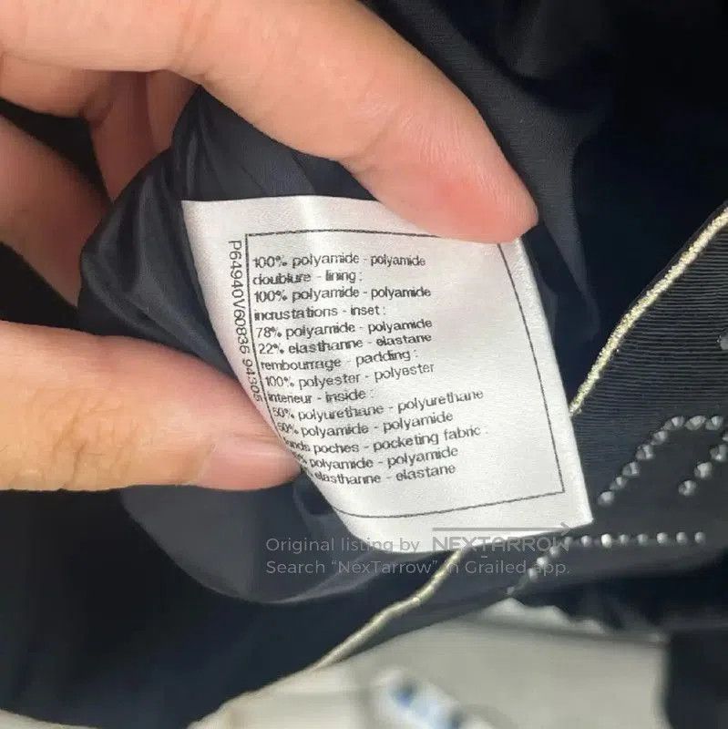 Chanel Chanel XS Black Polyester Women's Jacket . Size XS / US 0-2 / IT 36-38 - 6 Thumbnail