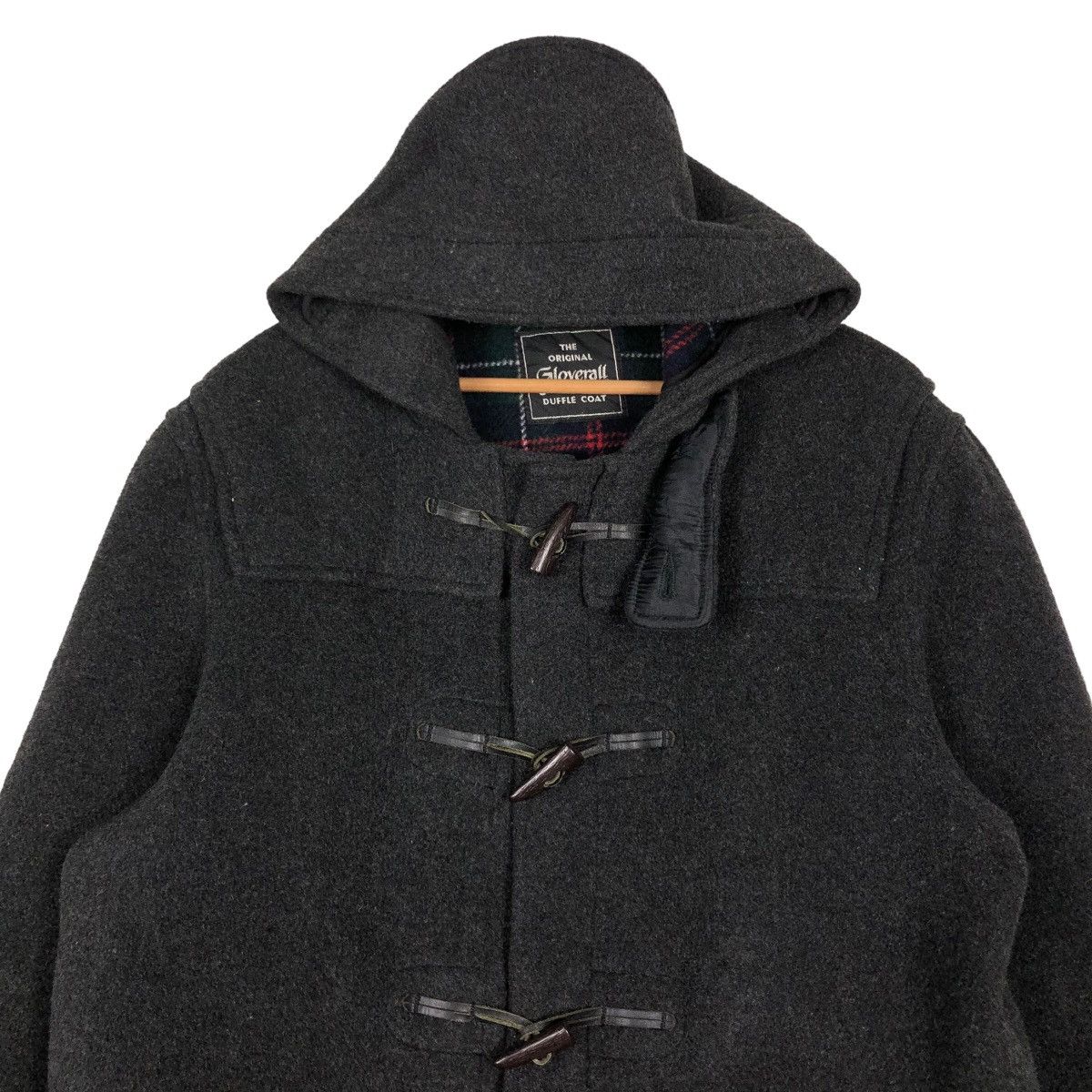 Gloverall 🔥Vintage Wool Long Jacket Duffle Gloverall England Blanket Size US M / EU 48-50 / 2 - 3 Thumbnail